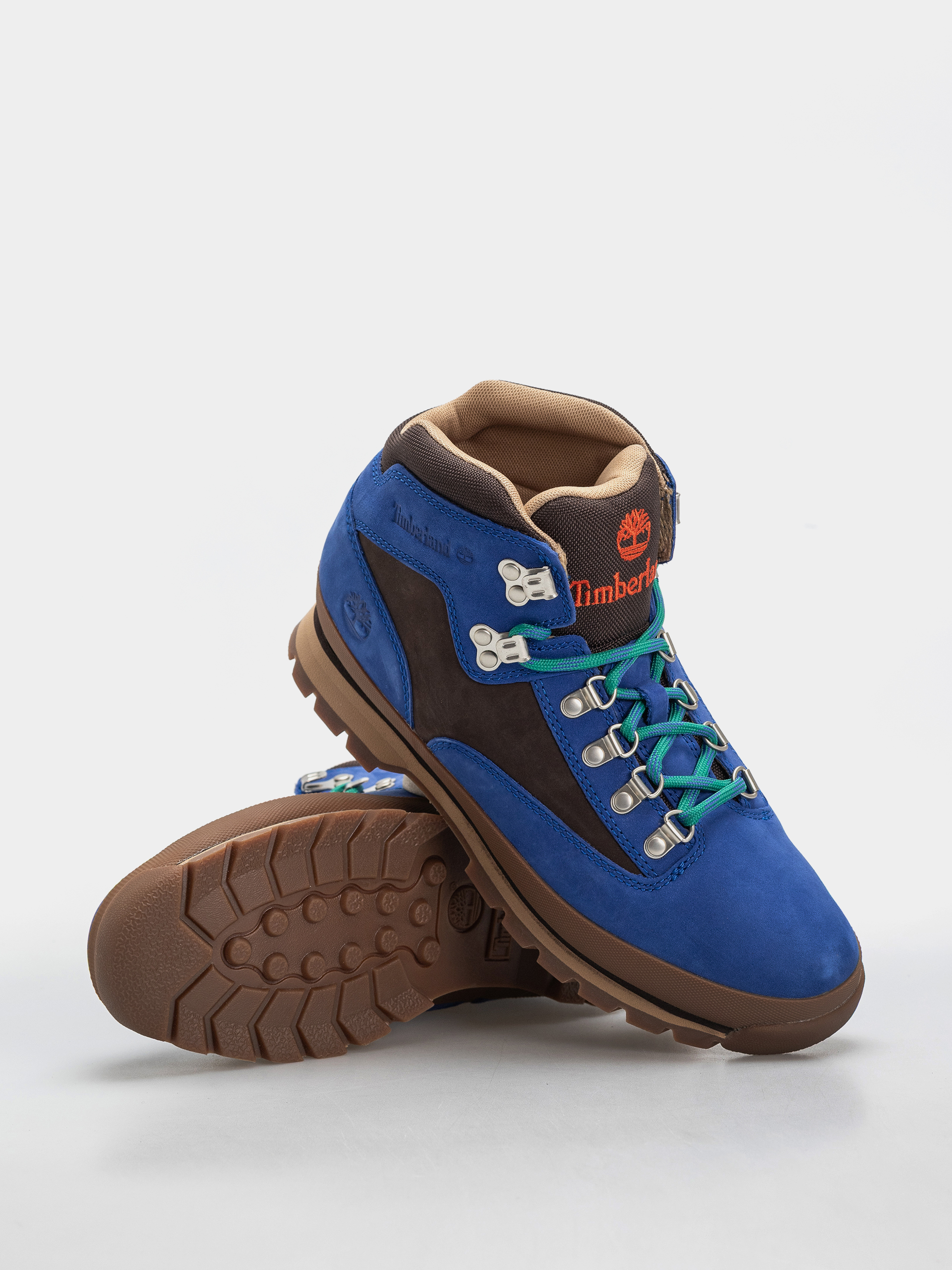 Buty zimowe Timberland Euro Hiker Mid (bright blue nubuck)