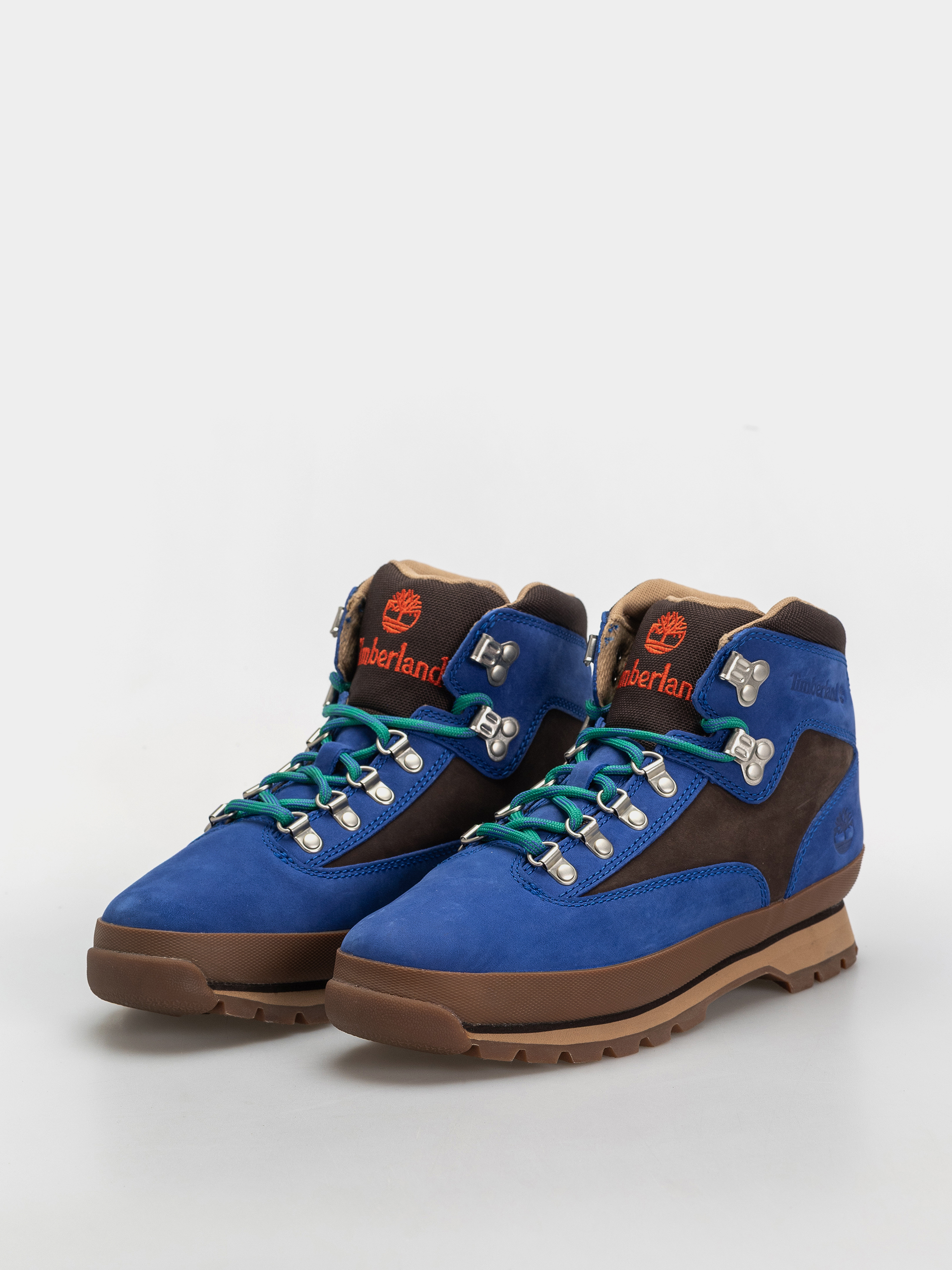 Buty zimowe Timberland Euro Hiker Mid (bright blue nubuck)