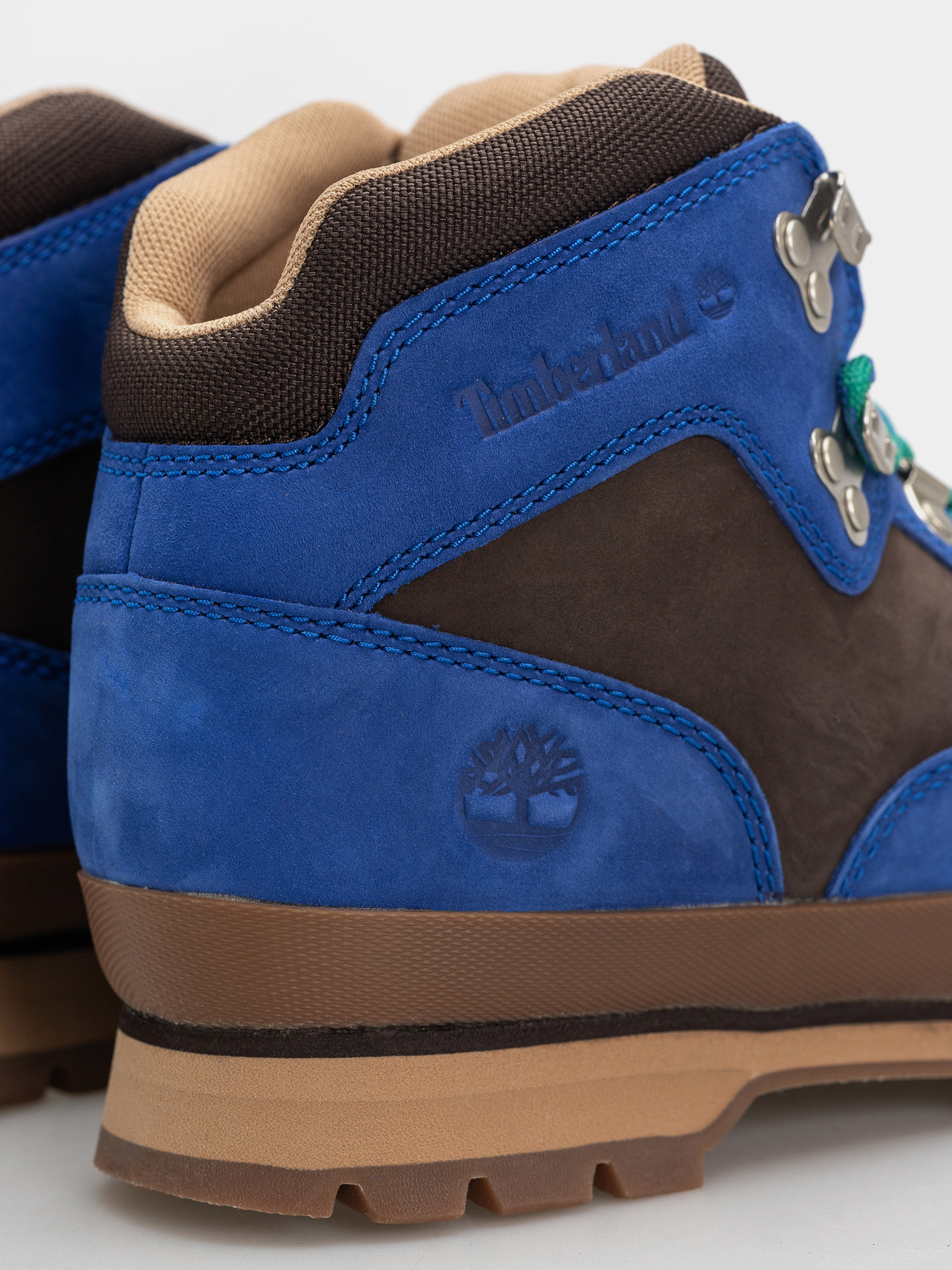 Buty zimowe Timberland Euro Hiker Mid (bright blue nubuck)