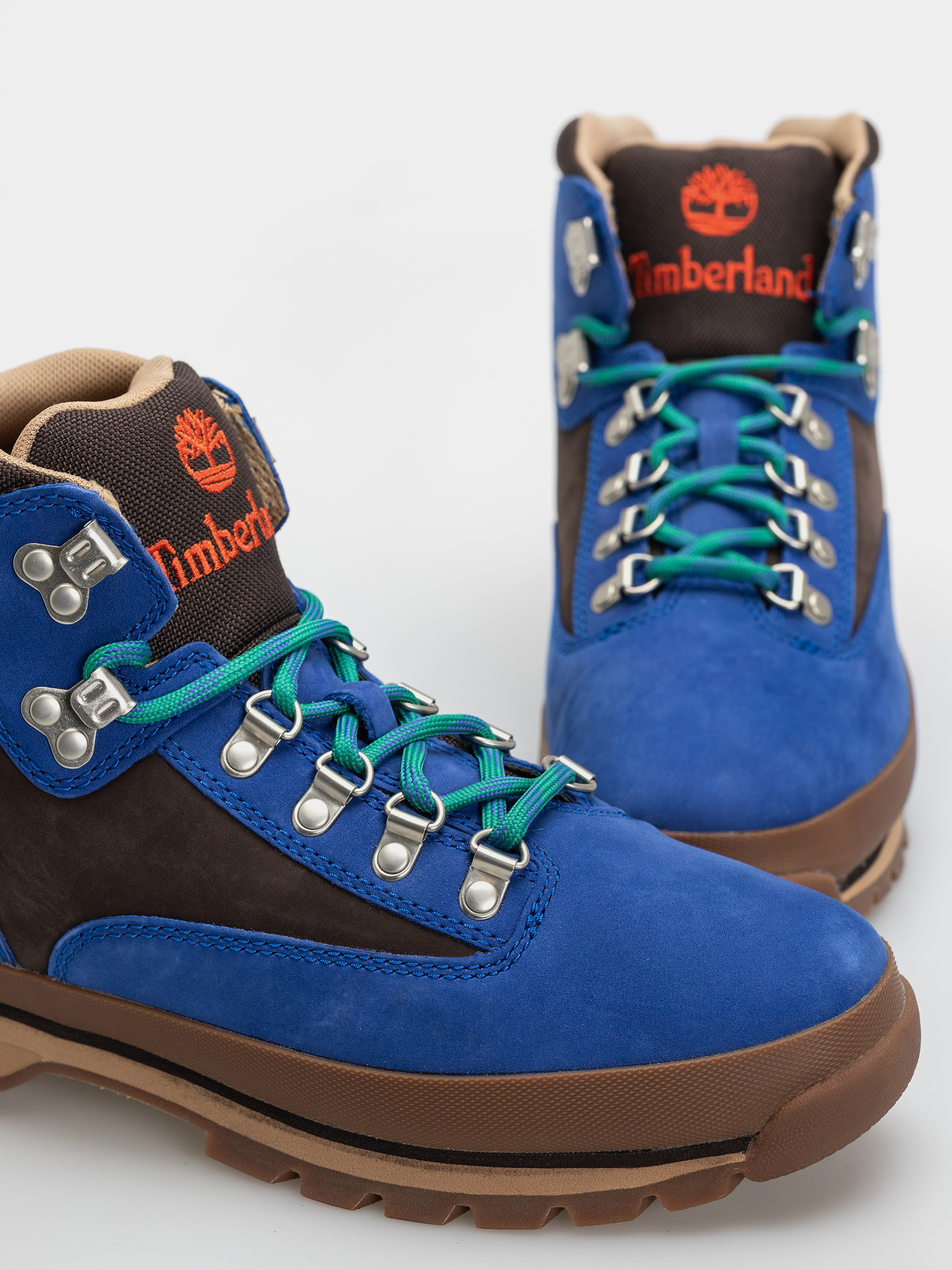Buty zimowe Timberland Euro Hiker Mid (bright blue nubuck)