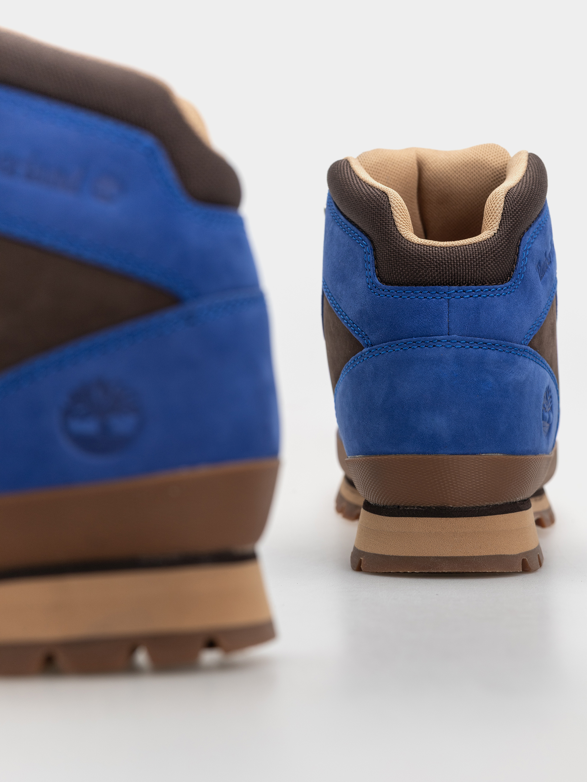 Buty zimowe Timberland Euro Hiker Mid (bright blue nubuck)