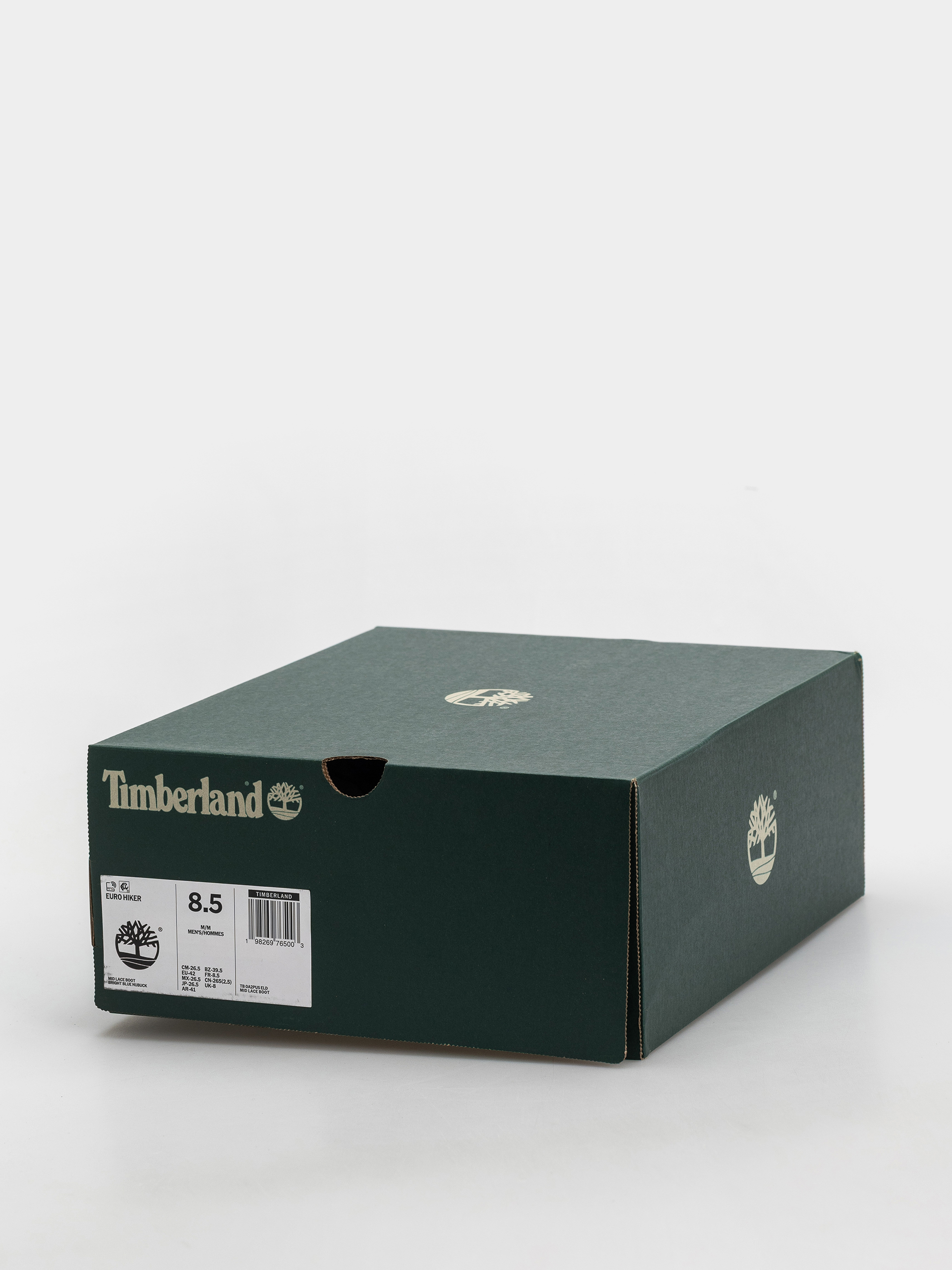 Buty zimowe Timberland Euro Hiker Mid (bright blue nubuck)