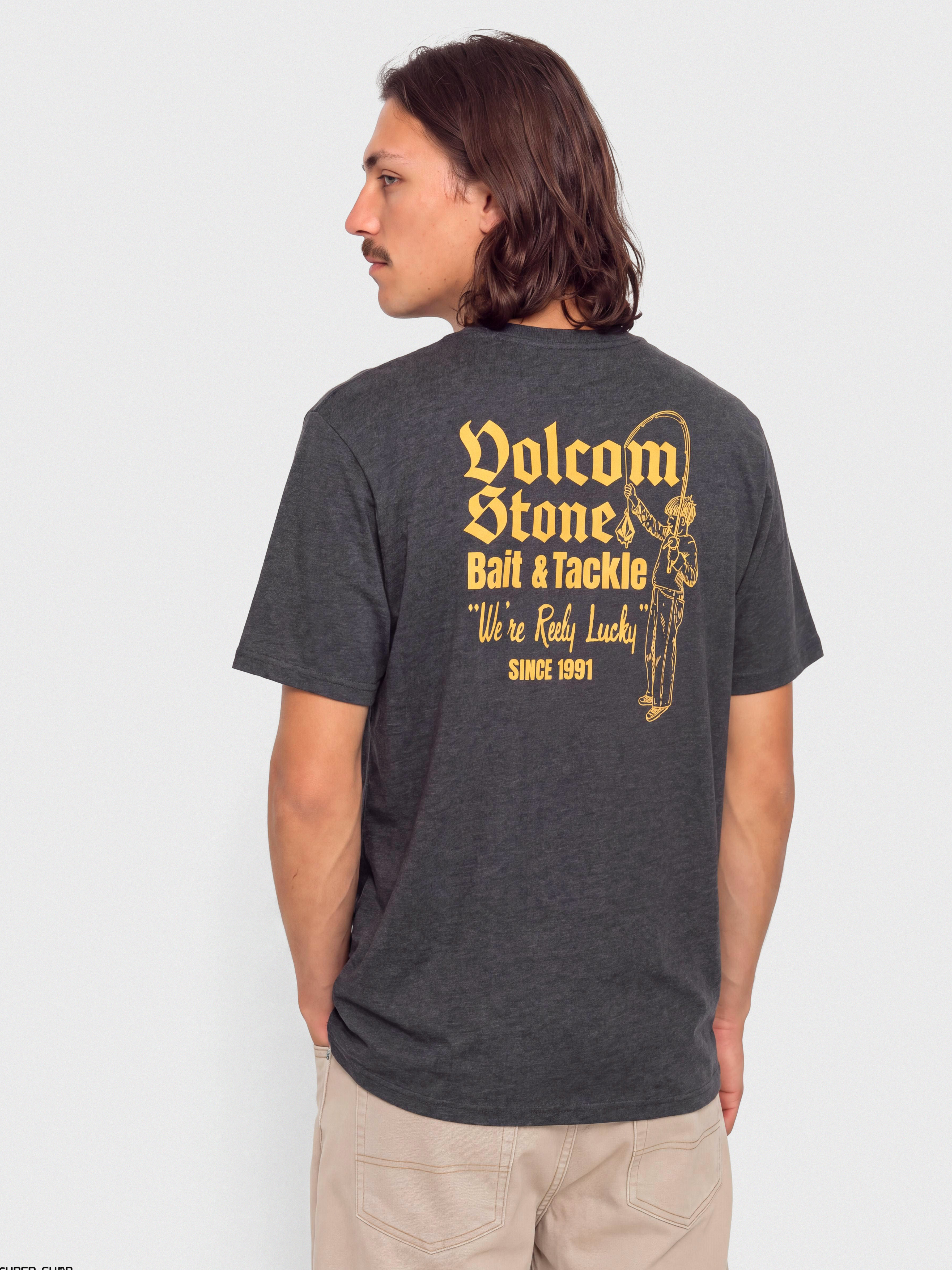 T-shirt Volcom Reely Lucky Hth (heather black)