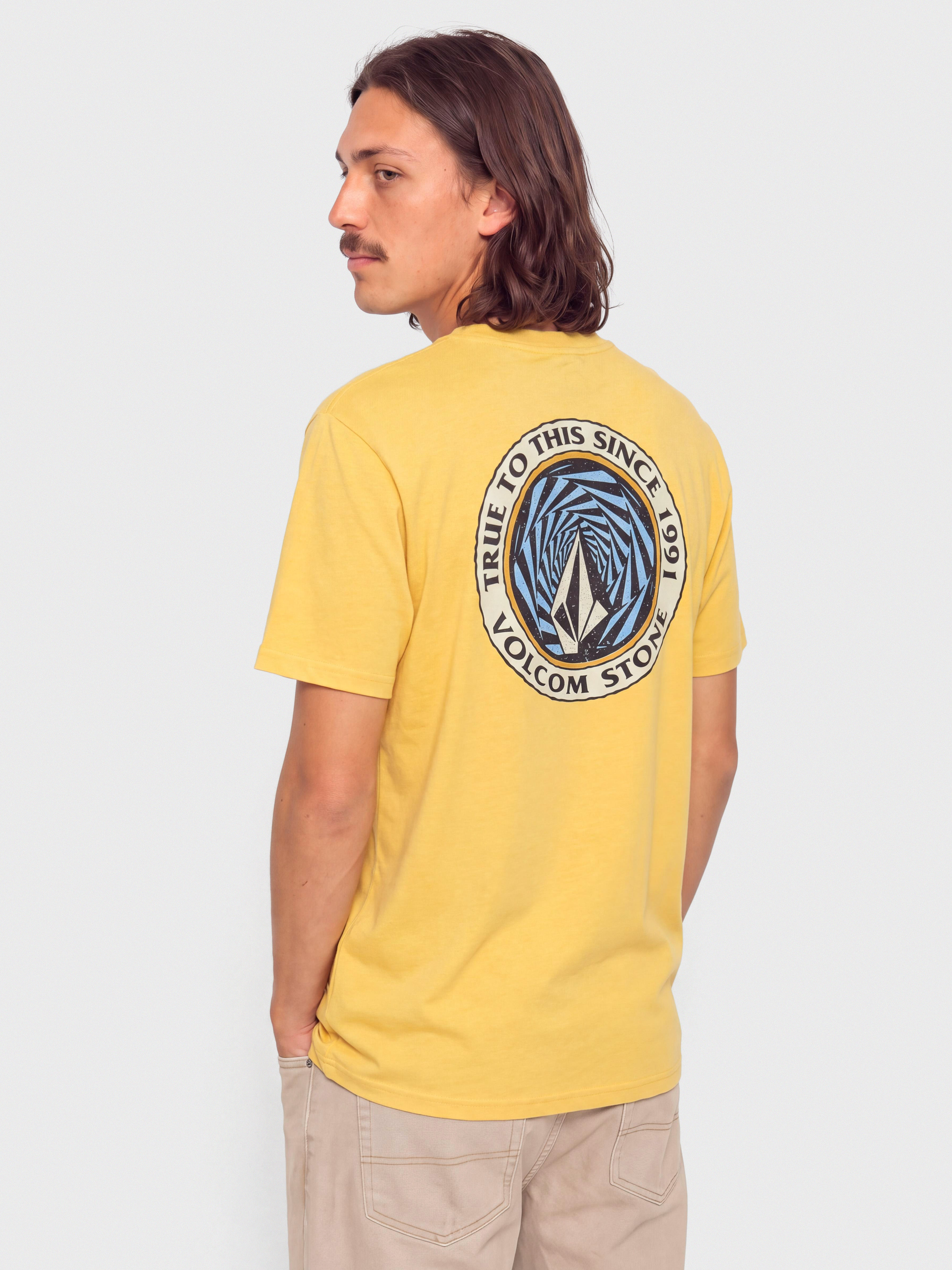 T-shirt Volcom Ringstone Hth (mustard)