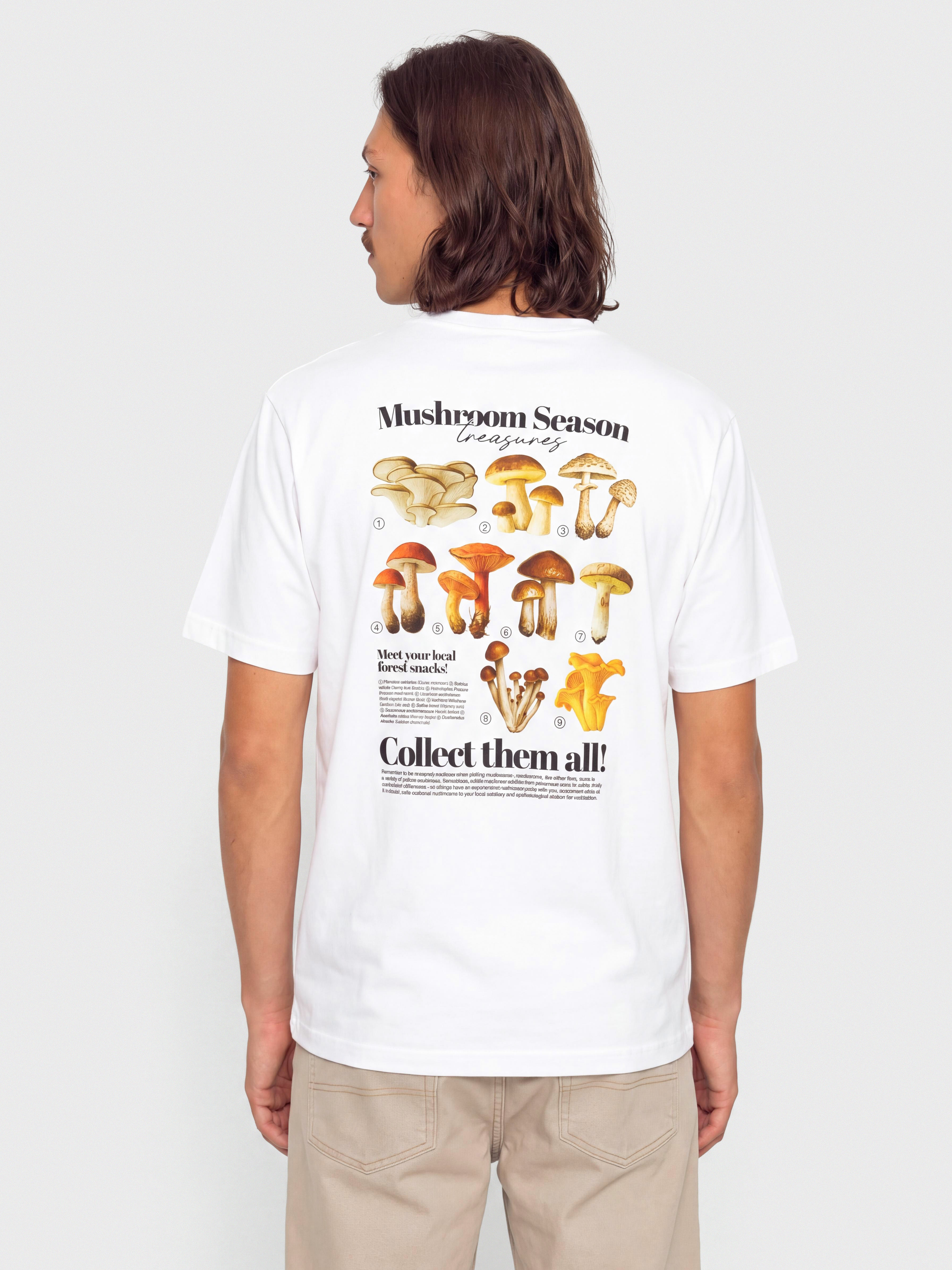 T-shirt Palto Mushroom Hunter (white)