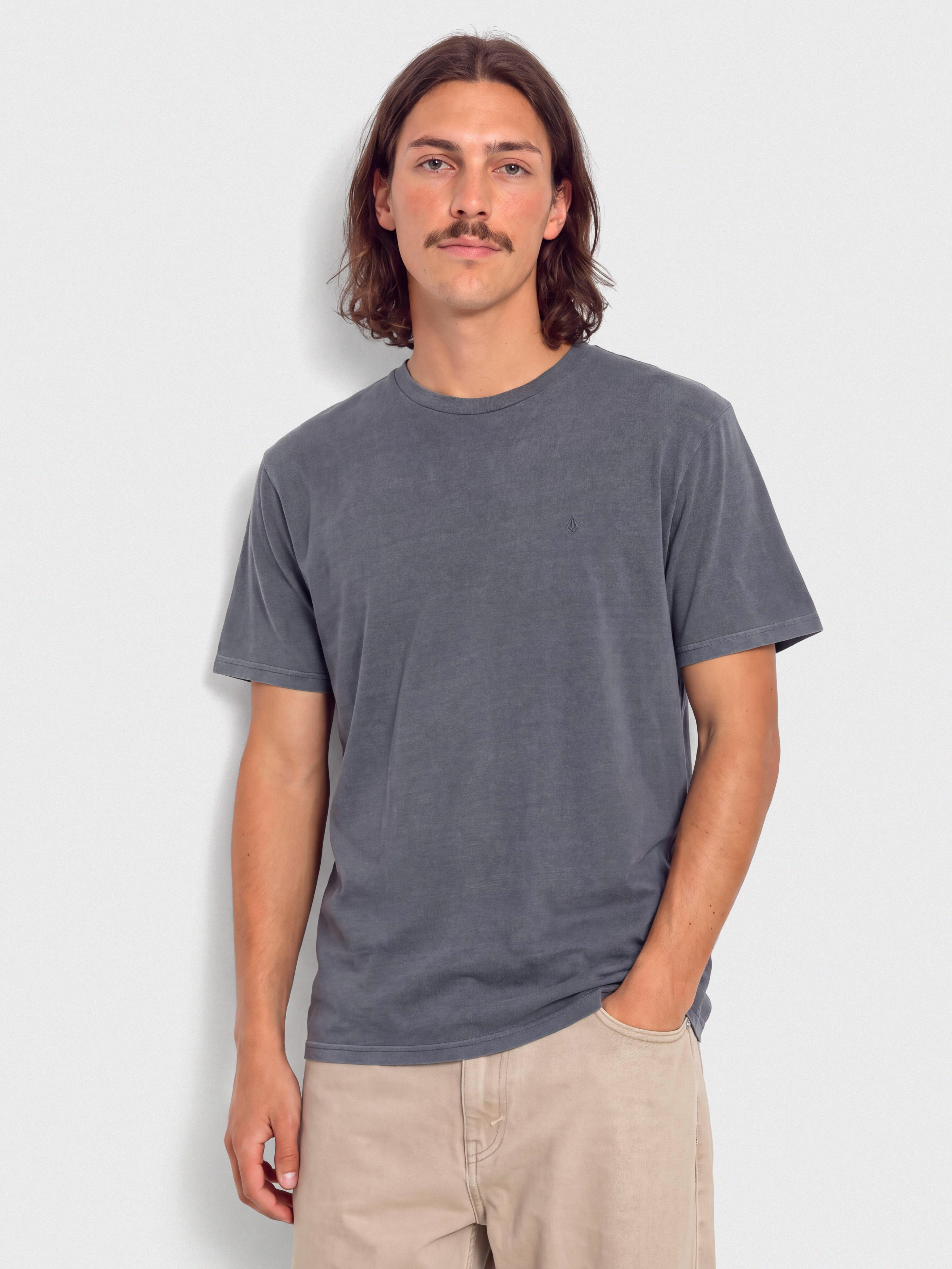 T-shirt Volcom Solid Stone Emb (storm blue)