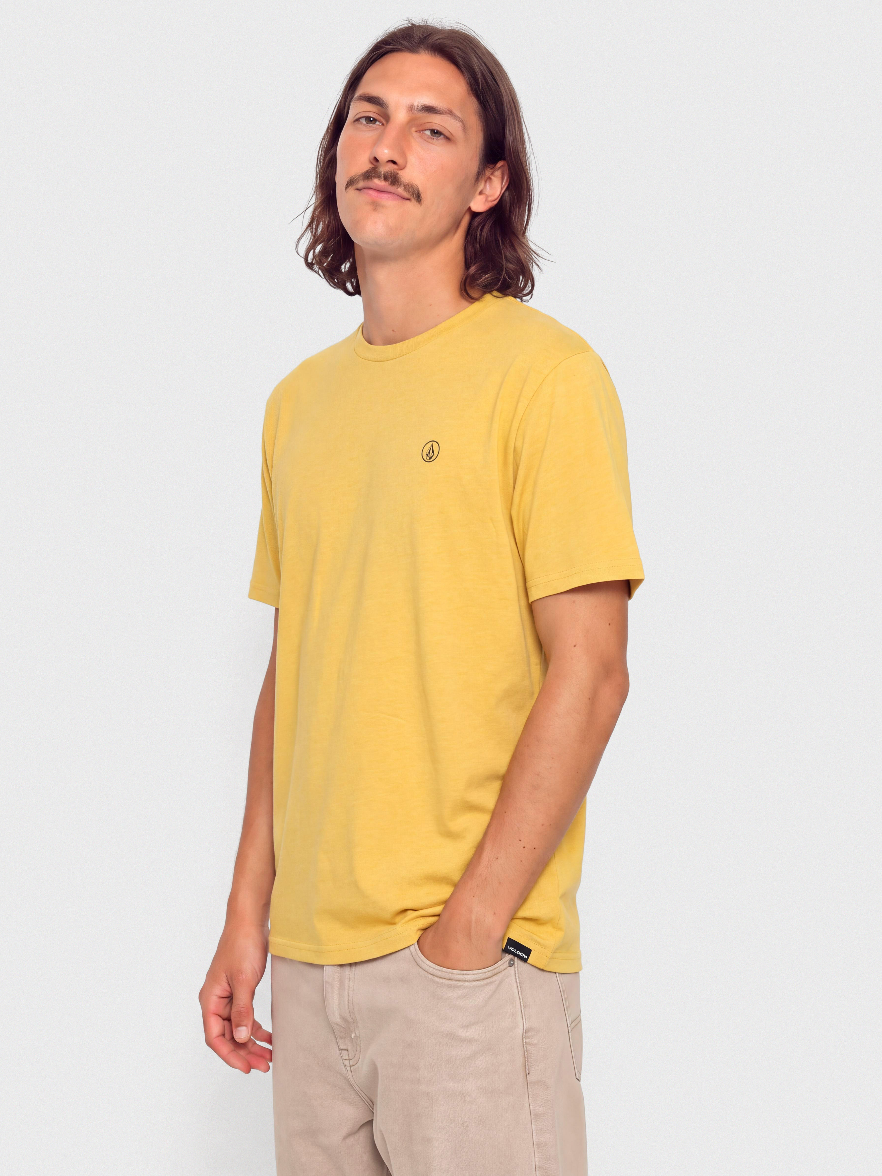 T-shirt Volcom Circle Blanks Hth (mustard)