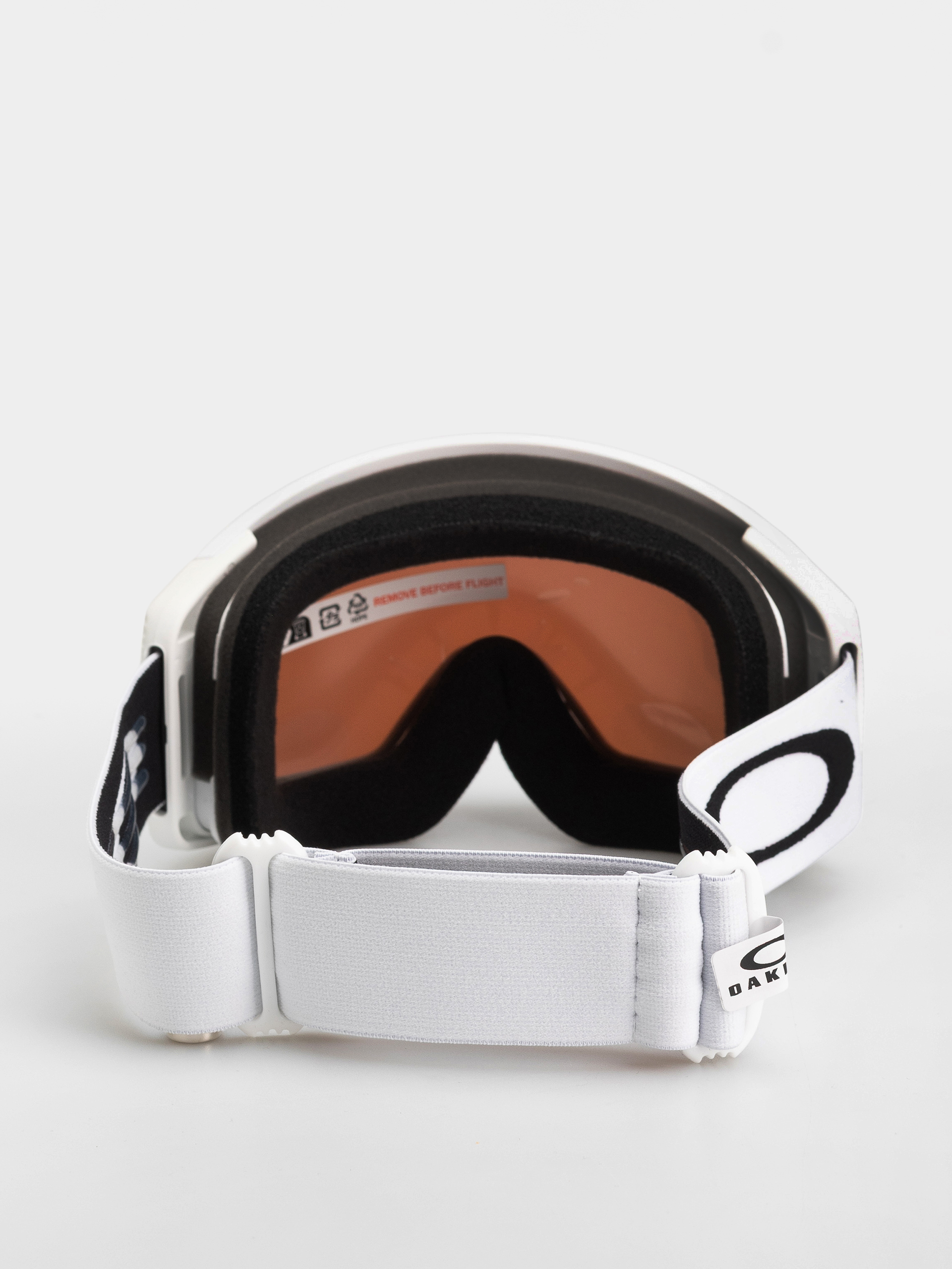 Gogle Oakley Flight Tracker M (matte white/prizm snow sapphire irid)