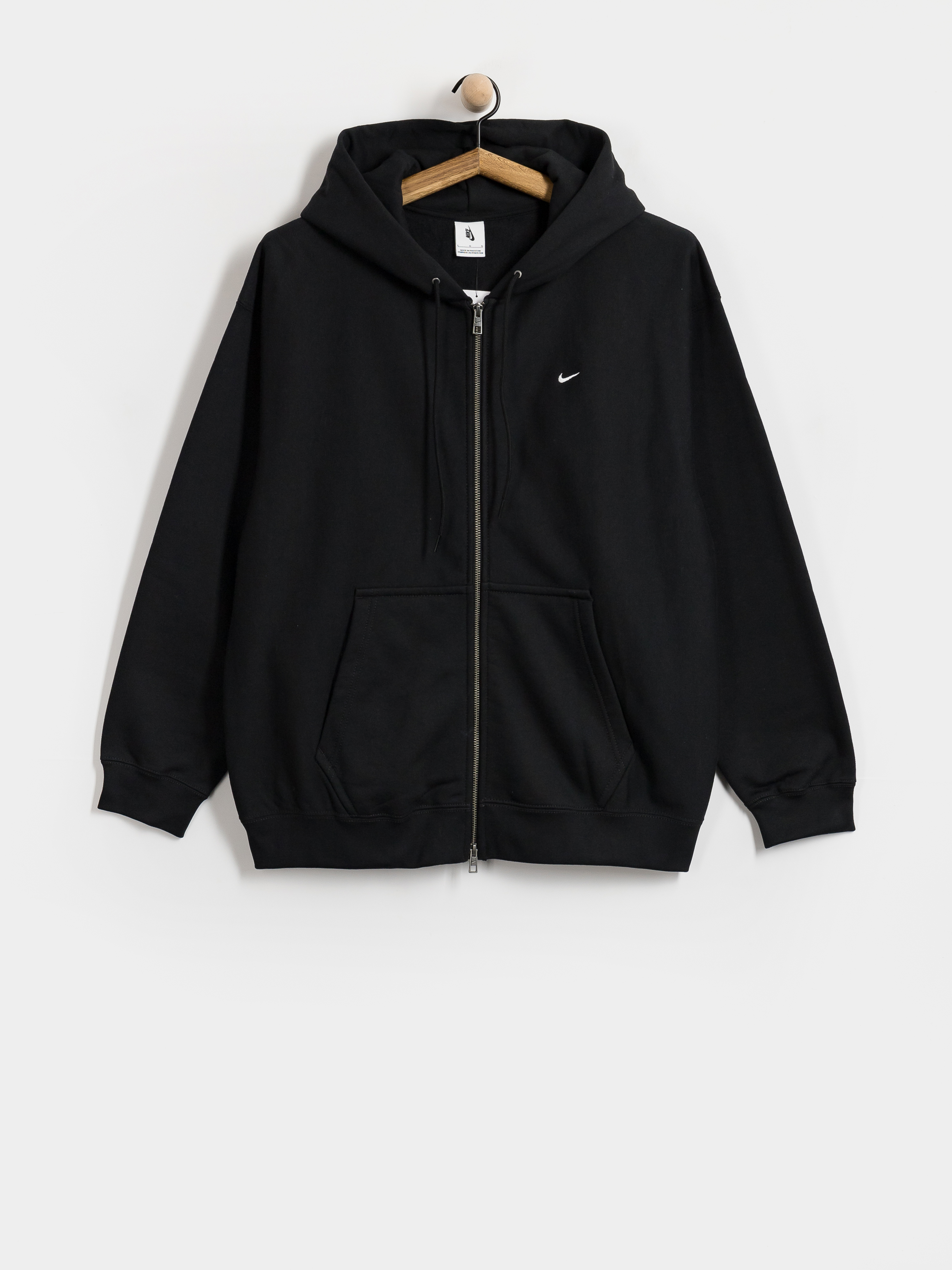 Bluza z kapturem Nike SB Solo Swoosh ZHD (black/black/white)