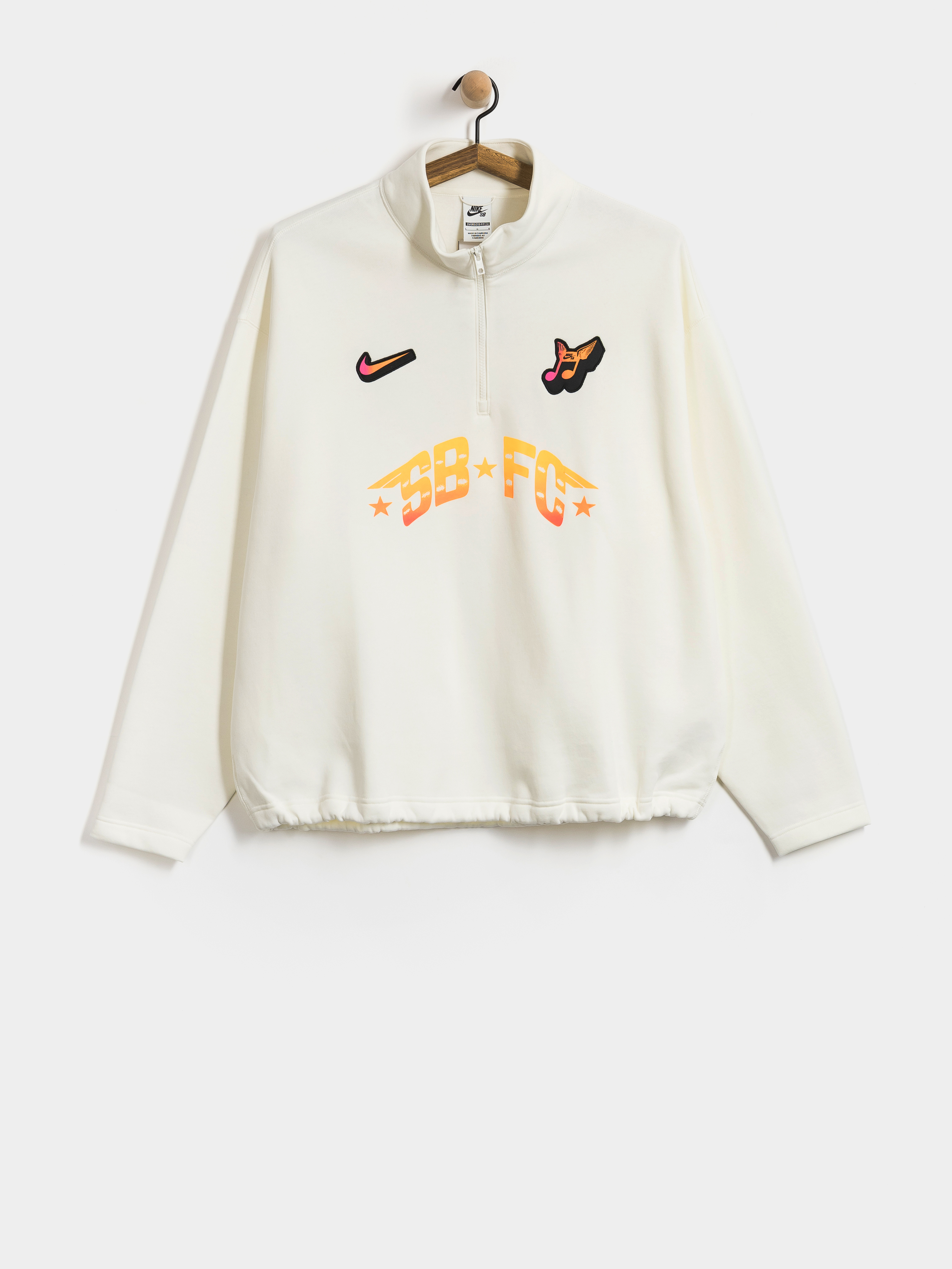 Bluza Nike SB Half Zip Crew BB (sail)