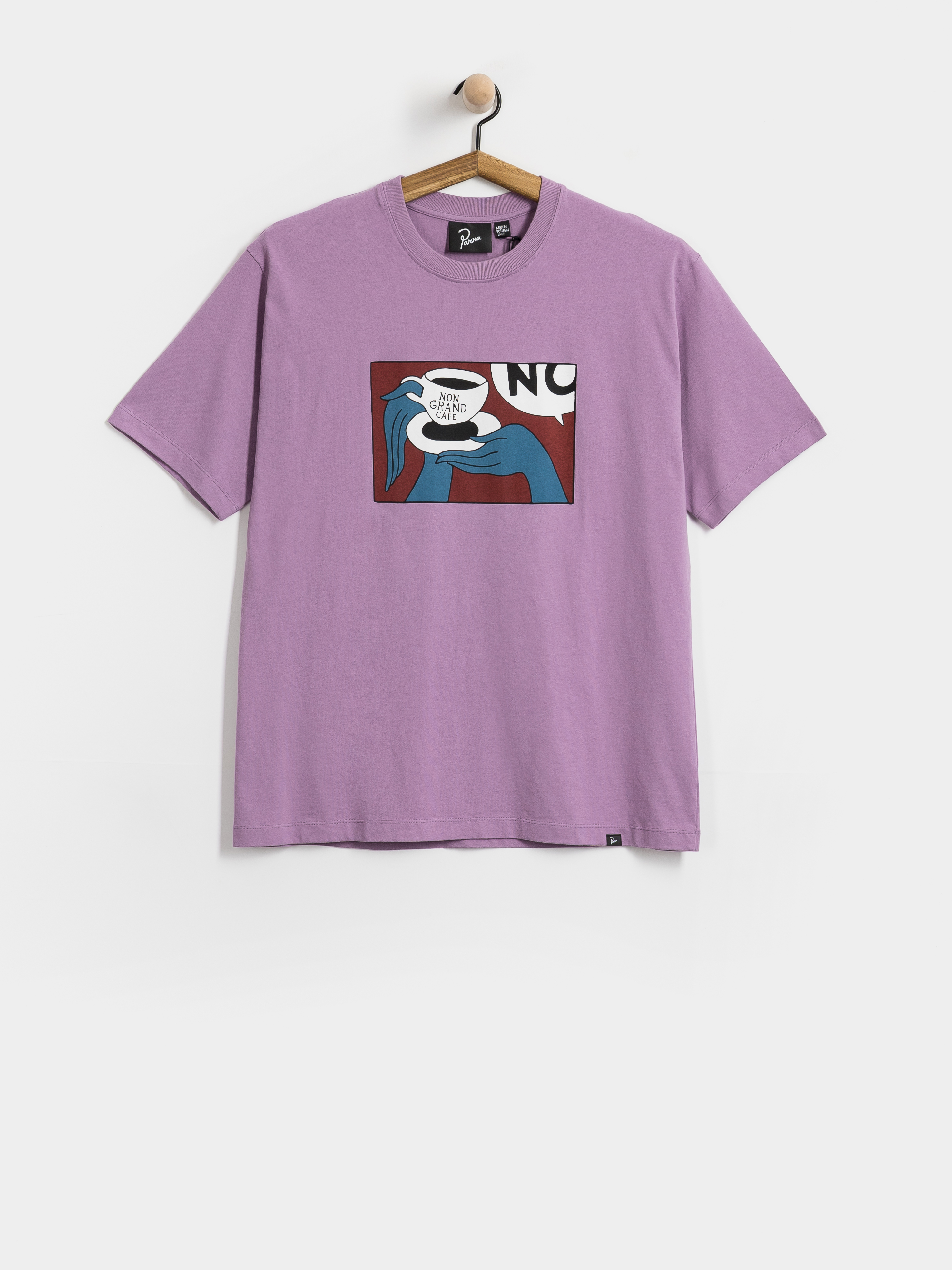 T-shirt by Parra Not You (purple)