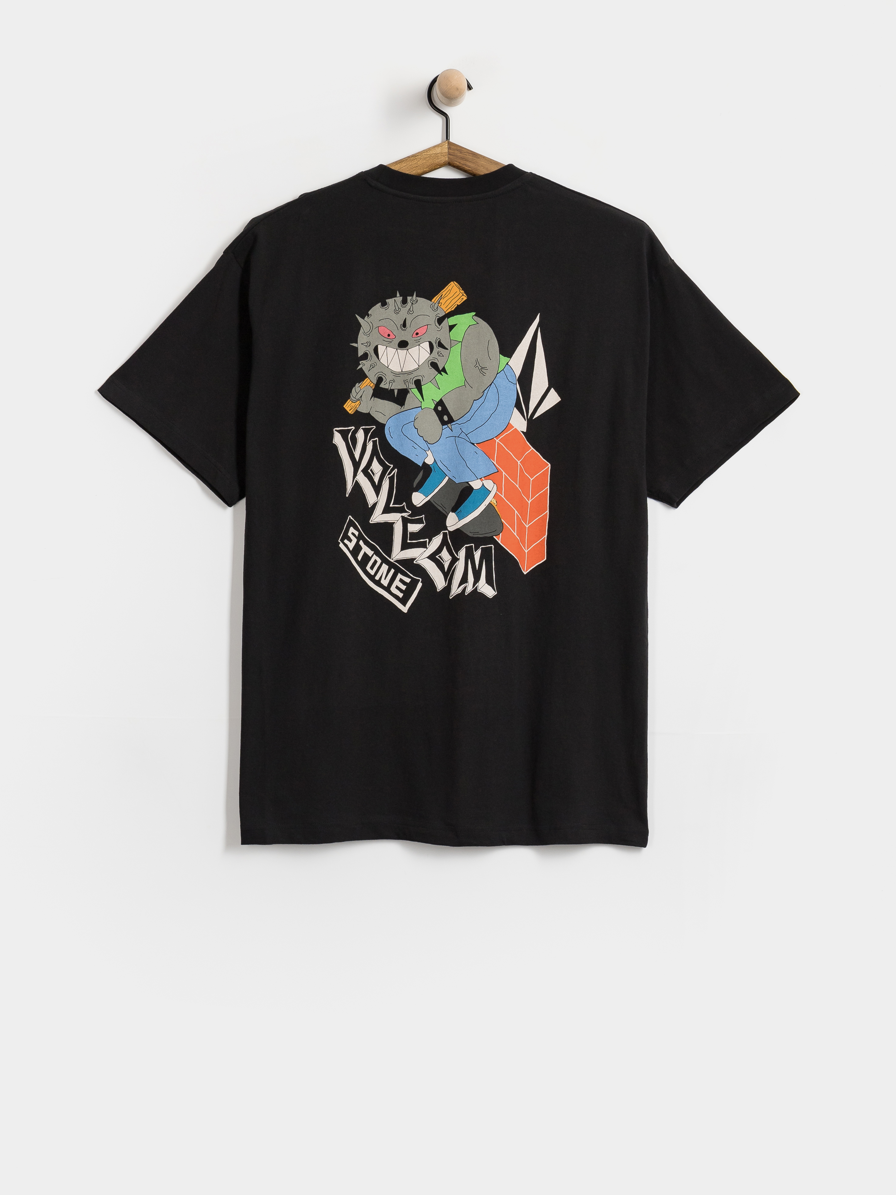 T-shirt Volcom Sk8 Break Lse (black)