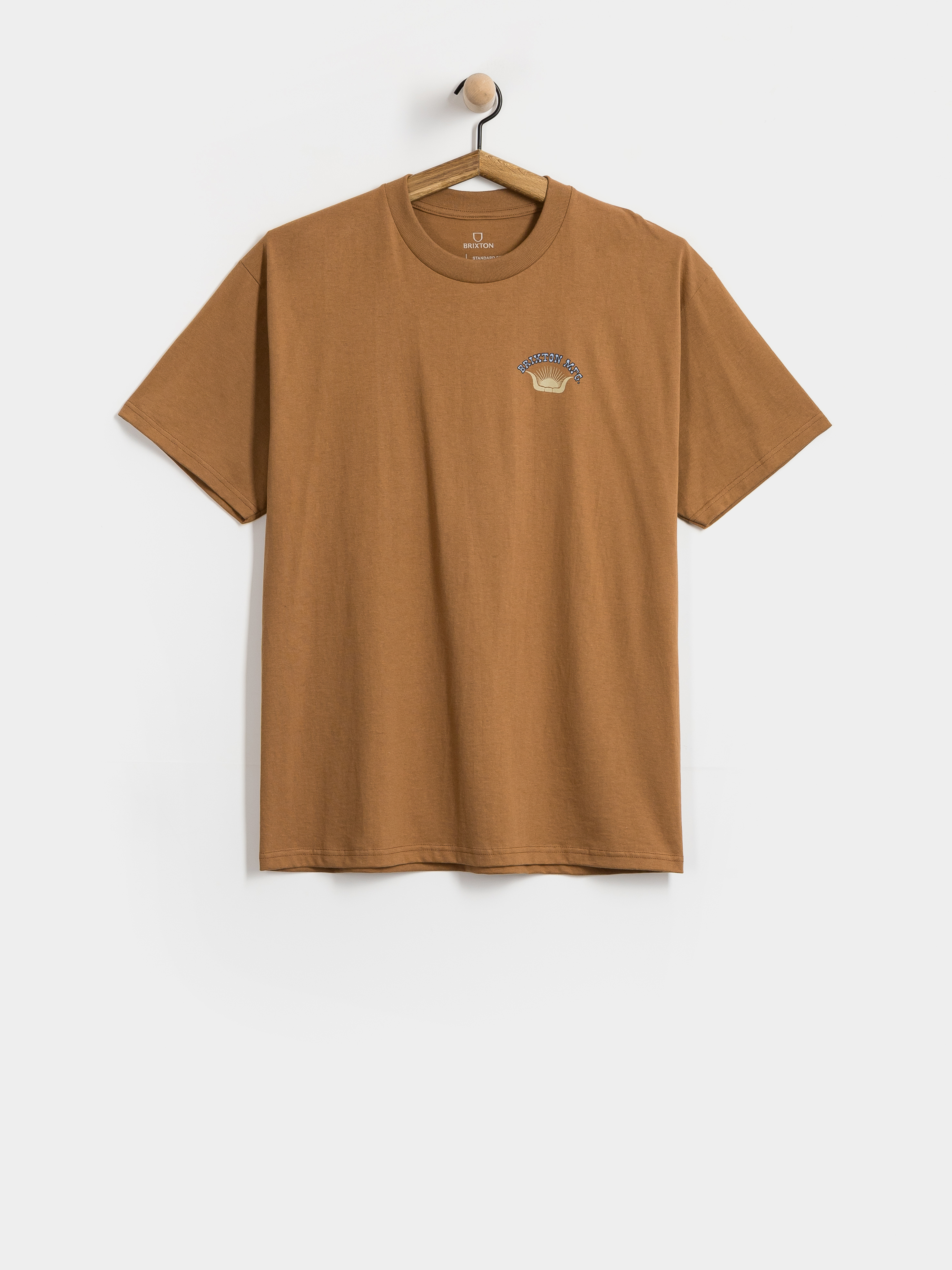T-shirt Brixton Stirrup Stnd (brown sugar)
