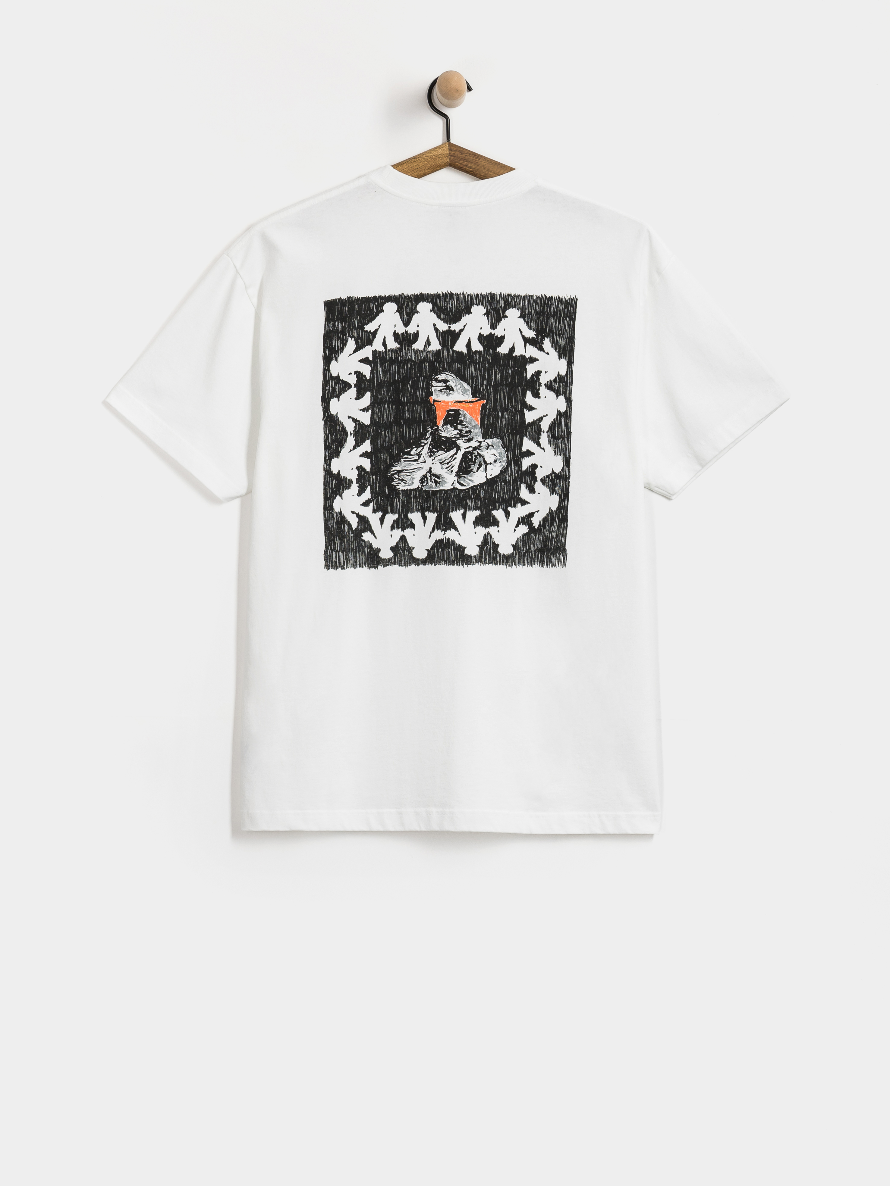 T-shirt Polar Skate Trash Rite (white)