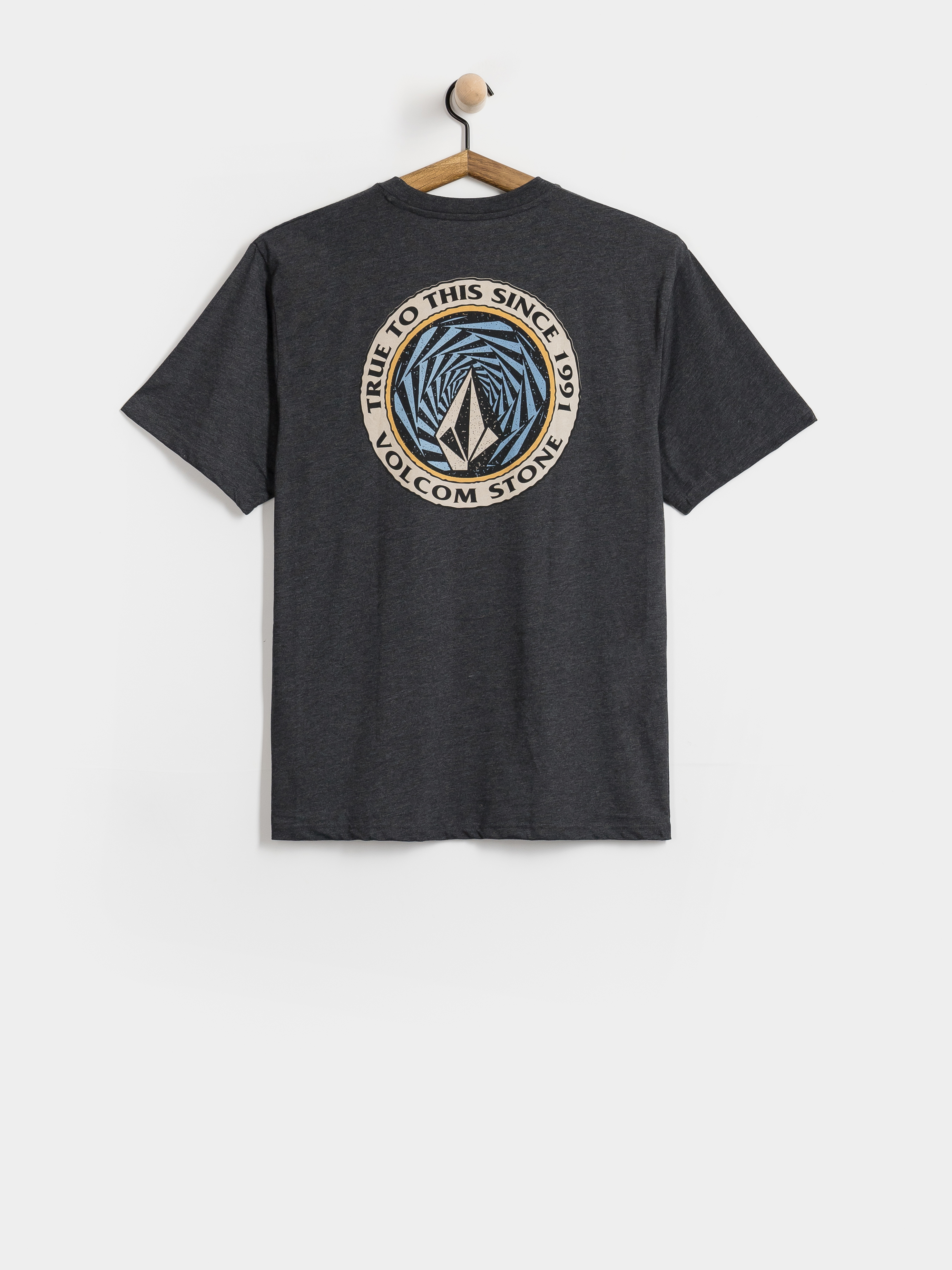 T-shirt Volcom Ringstone Hth (heather black)