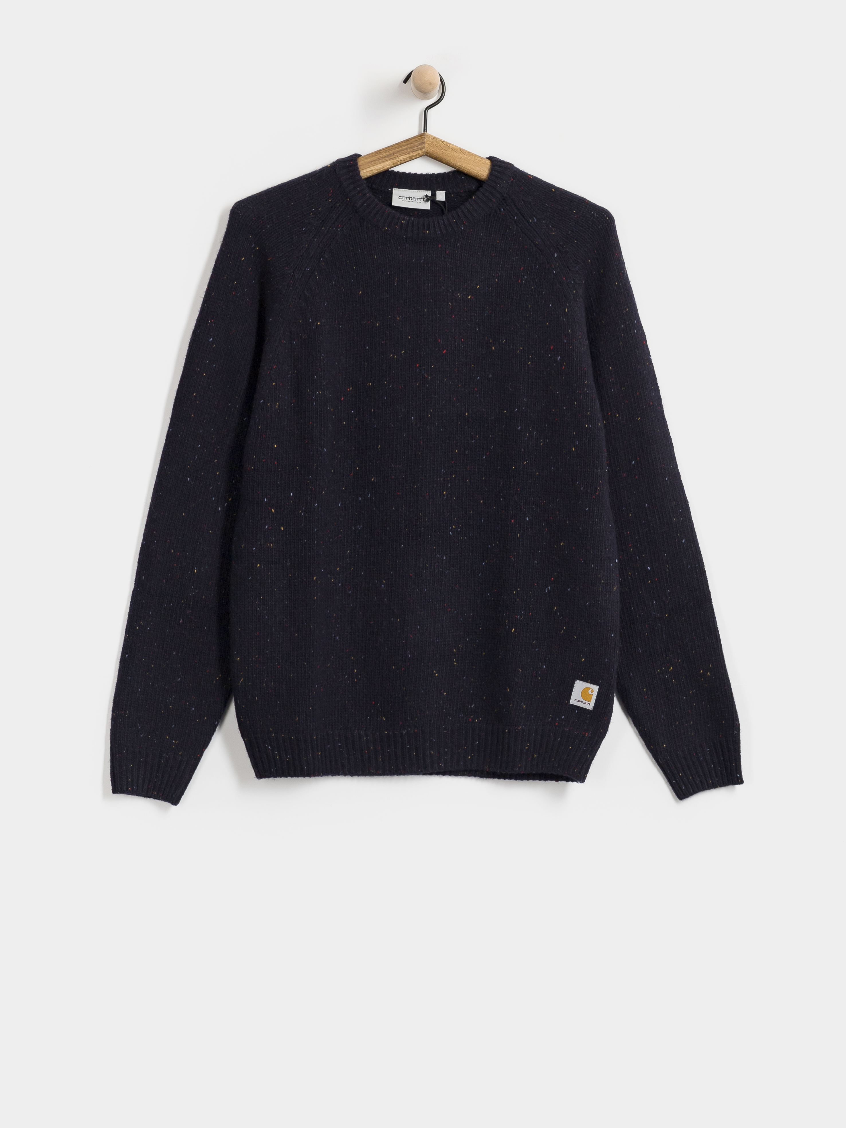 Sweter Carhartt WIP Anglistic (speckled dark navy)