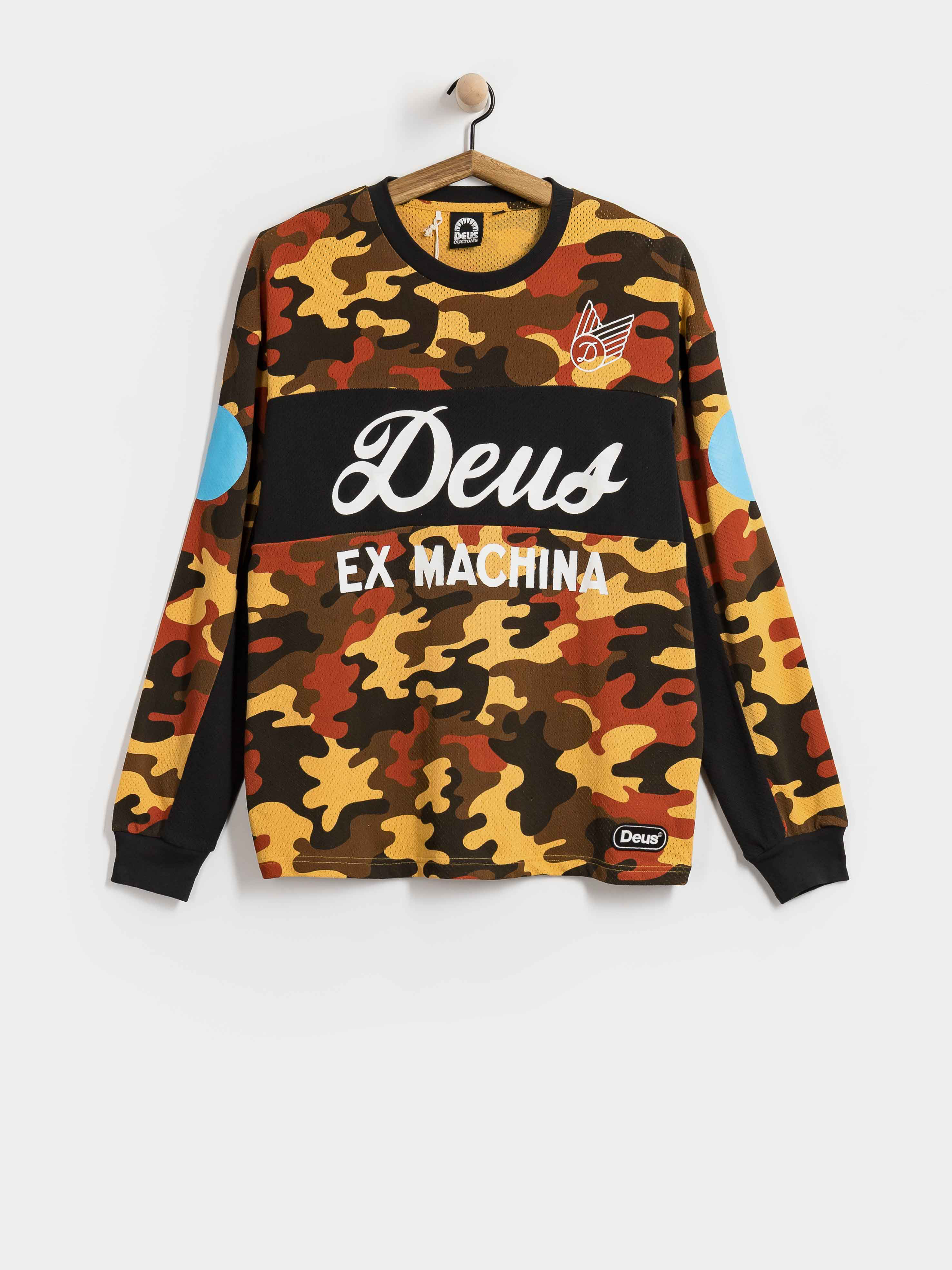 Longsleeve Deus Ex Machina Ombre Moto Jersey (rust camo)
