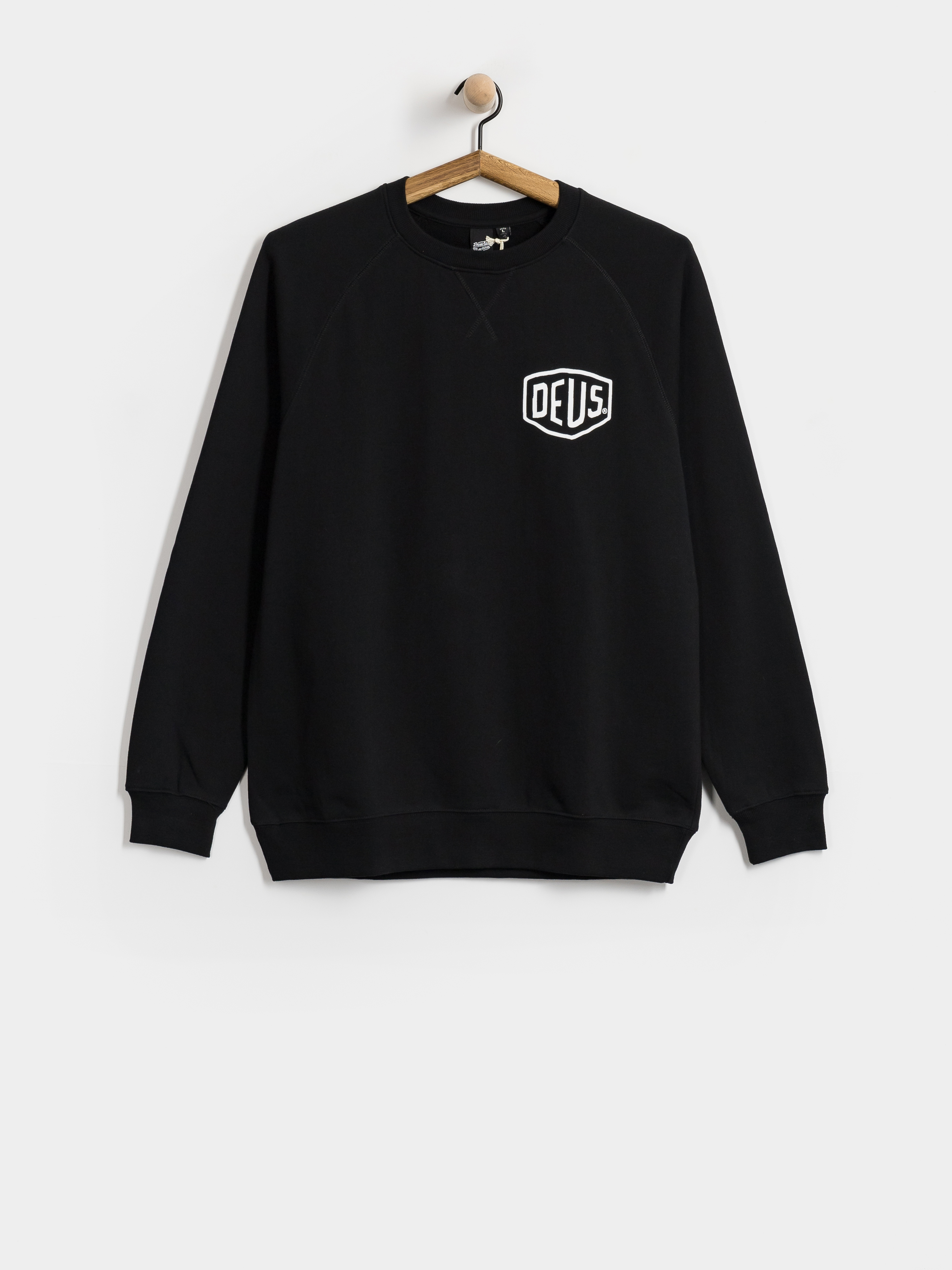 Bluza Deus Ex Machina Harajuku Address Crew (black)