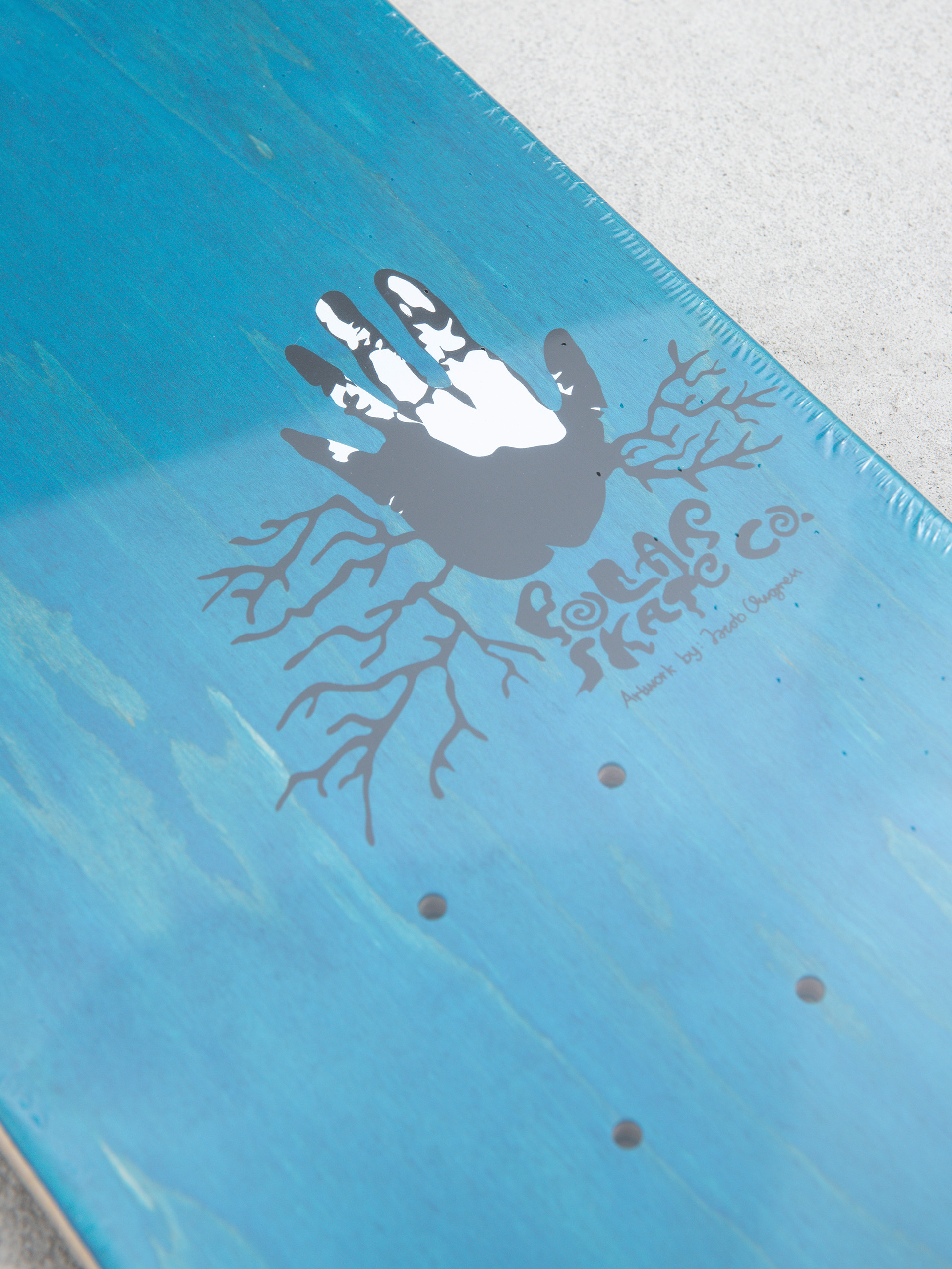 Deck Polar Skate Aaron Herrington Hands Off (white)