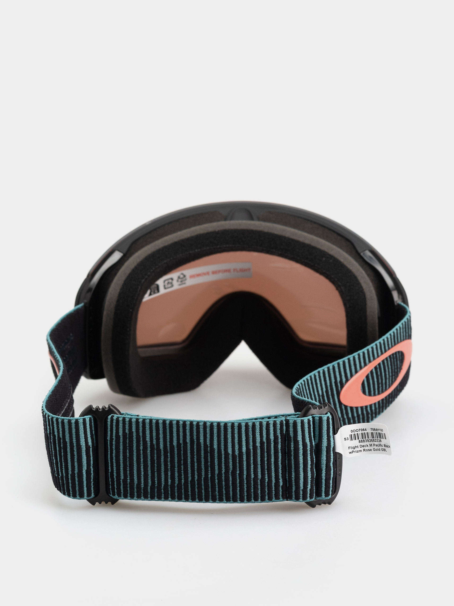 Gogle Oakley Flight Deck M (black/prizm snow rose gold iridium)