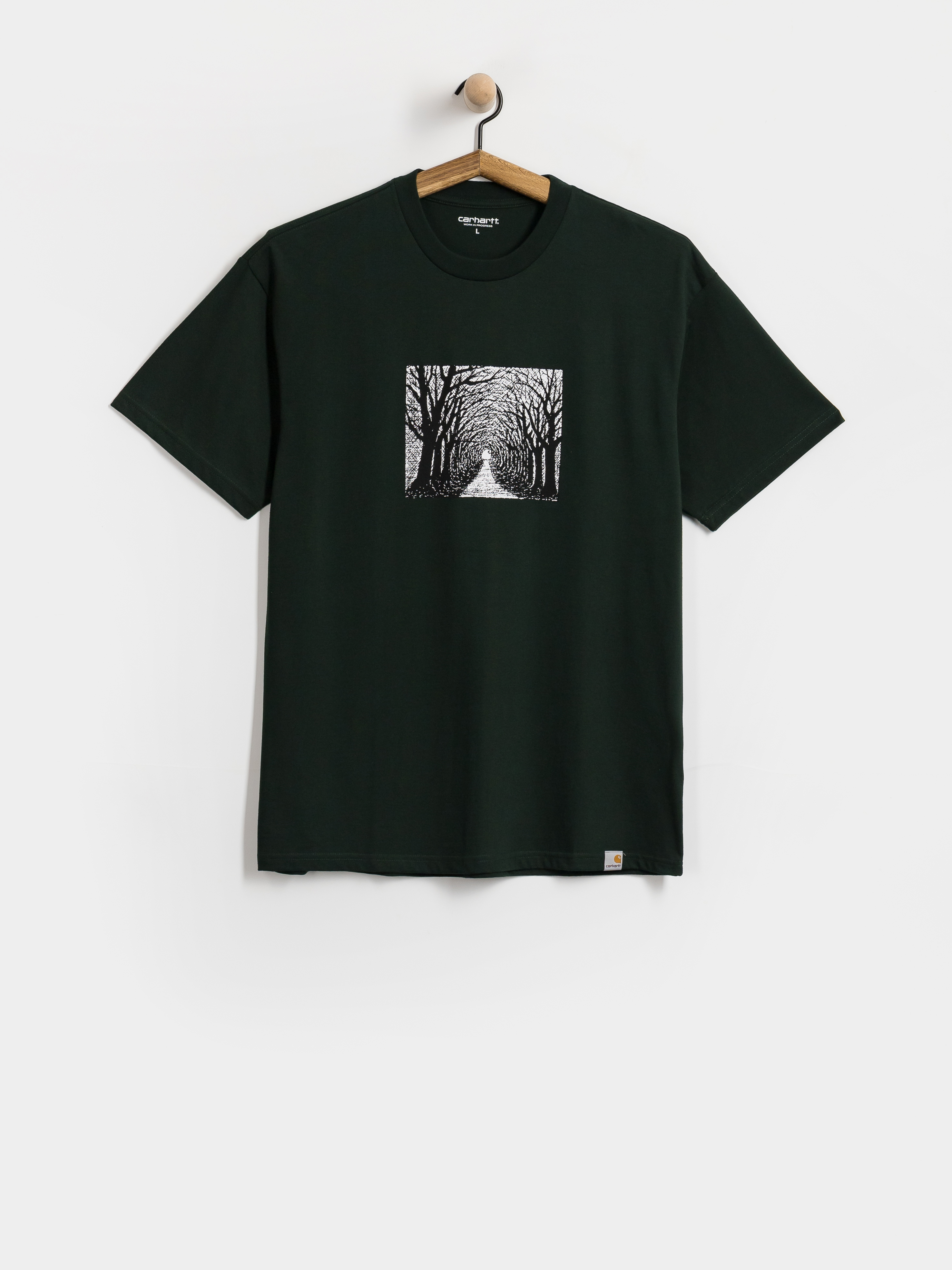 T-shirt Carhartt WIP Avenue (dark scarab)