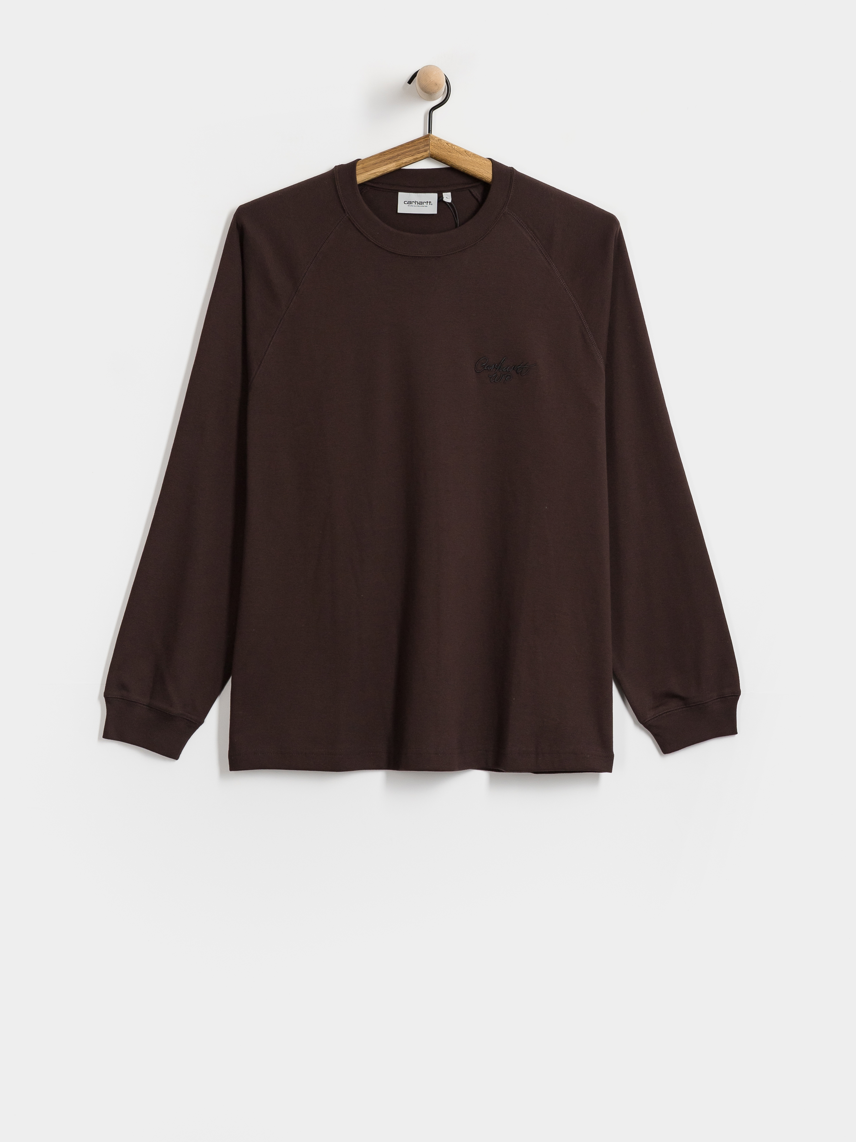 Longsleeve Carhartt WIP Signature Rib (palisander/black)