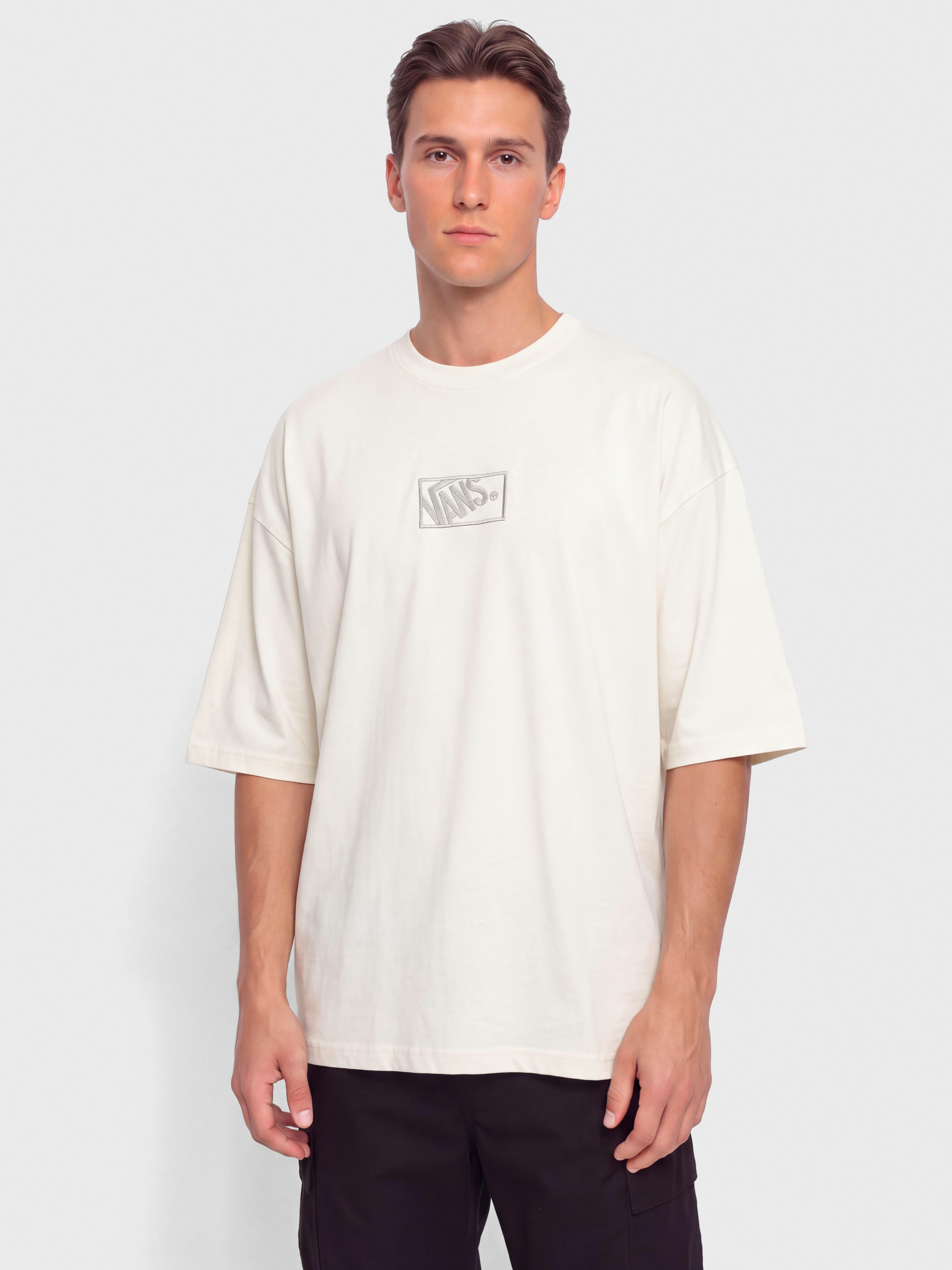 T-shirt Vans Blocked Box Loose (egret)