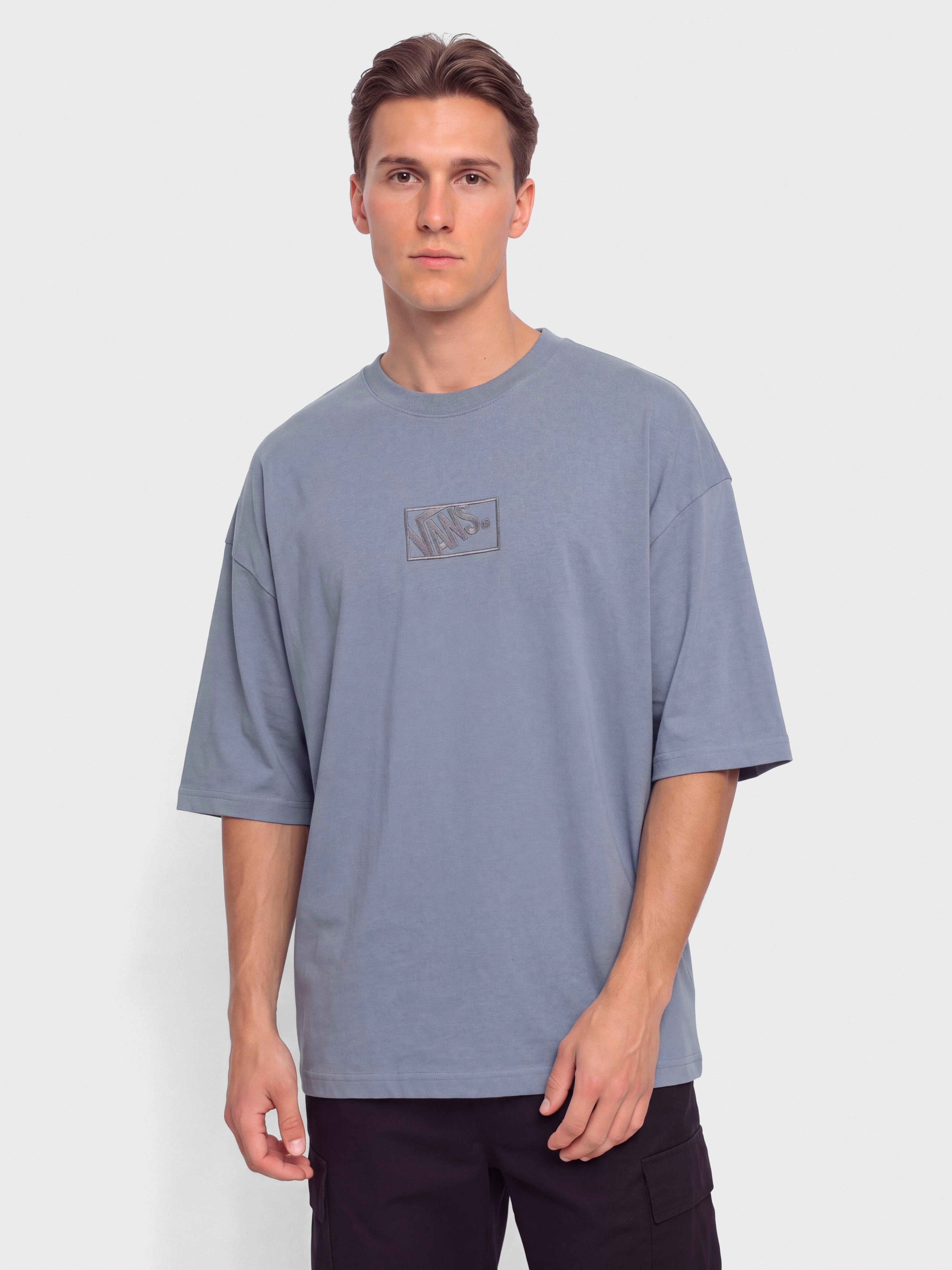 T-shirt Vans Blocked Box Loose (glacial slate)