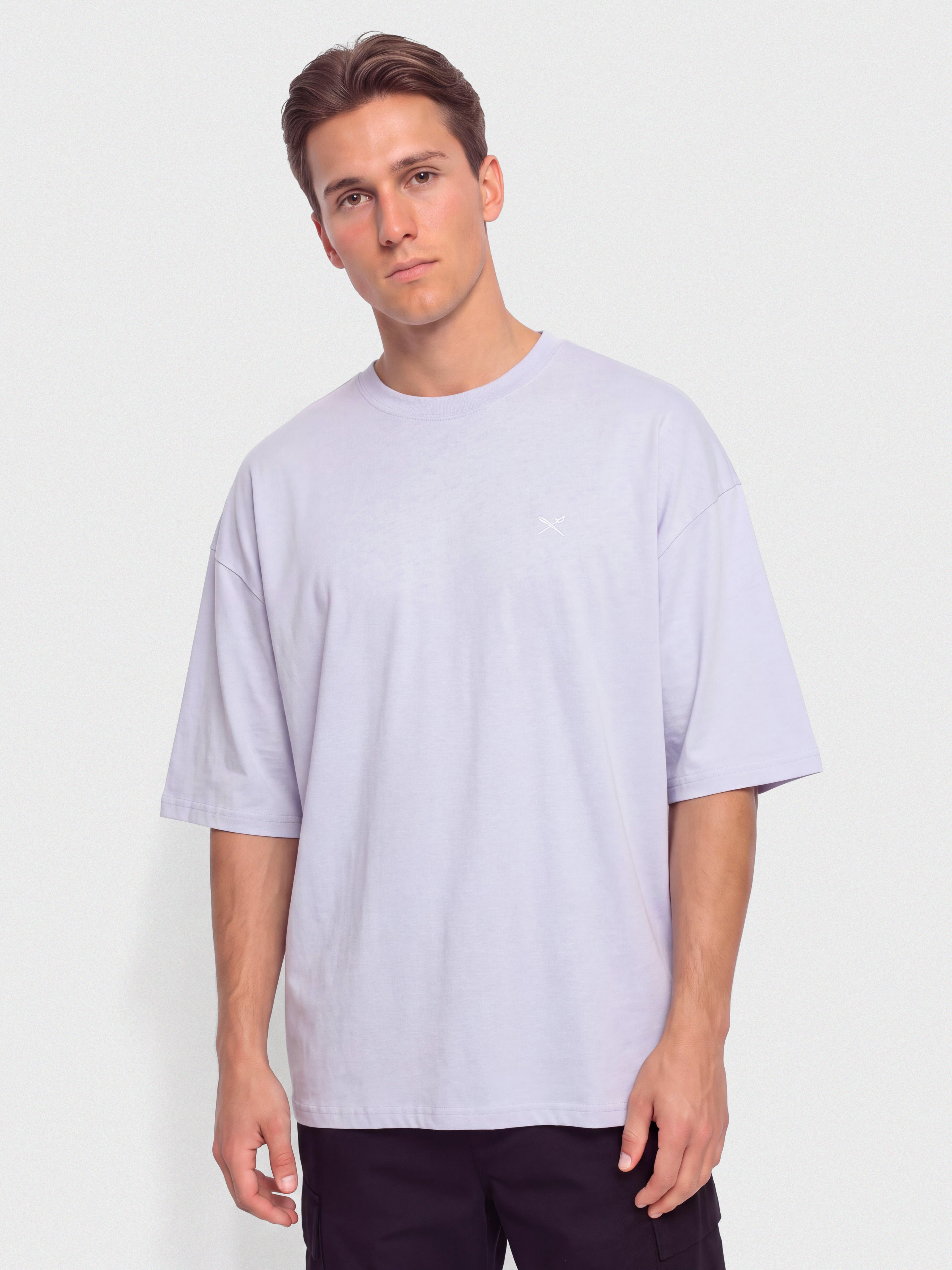 T-shirt Iriedaily Mini Flag Relaxed (light lilac)