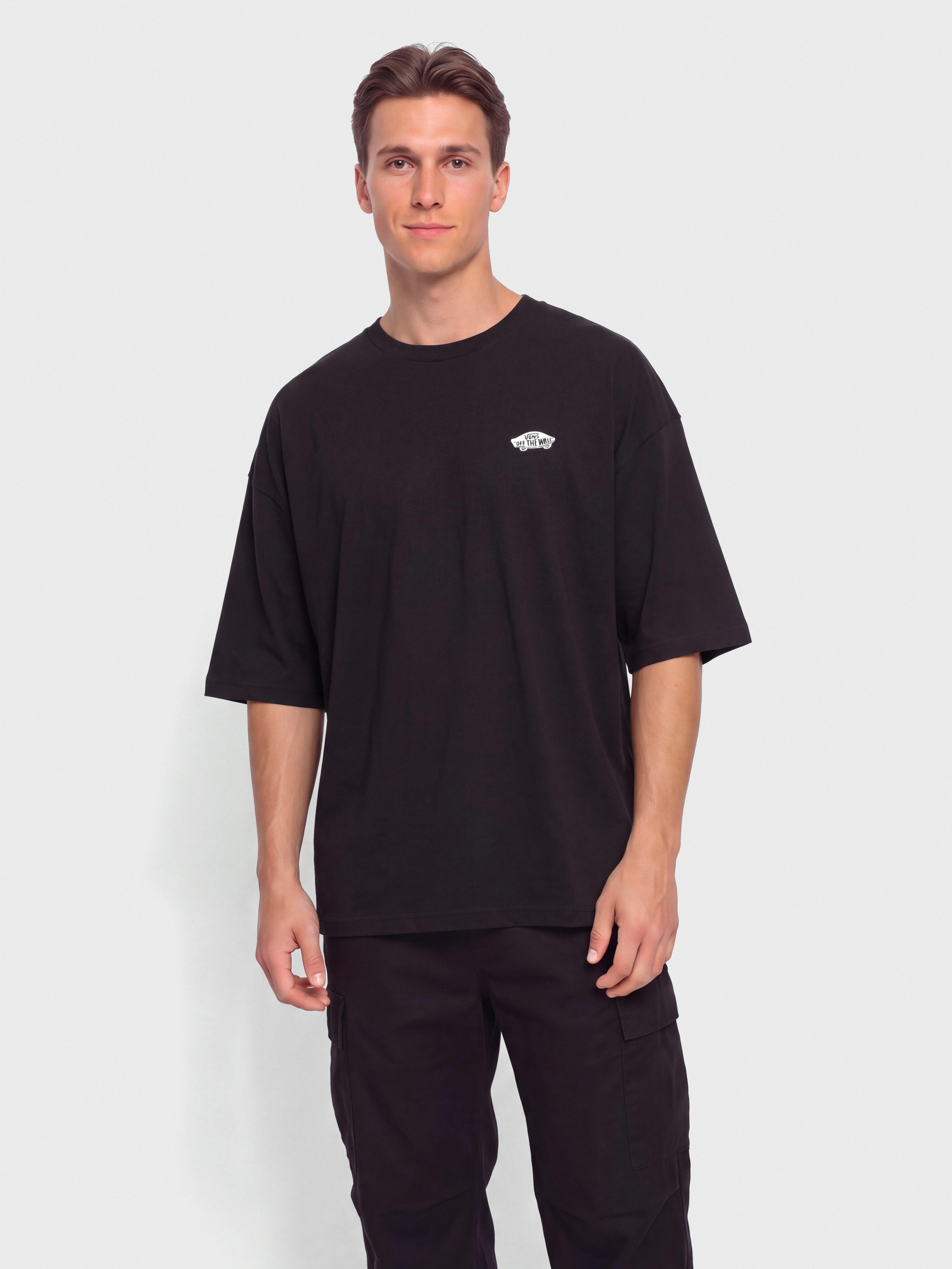 T-shirt Vans Style 76 II Loose (black/white)