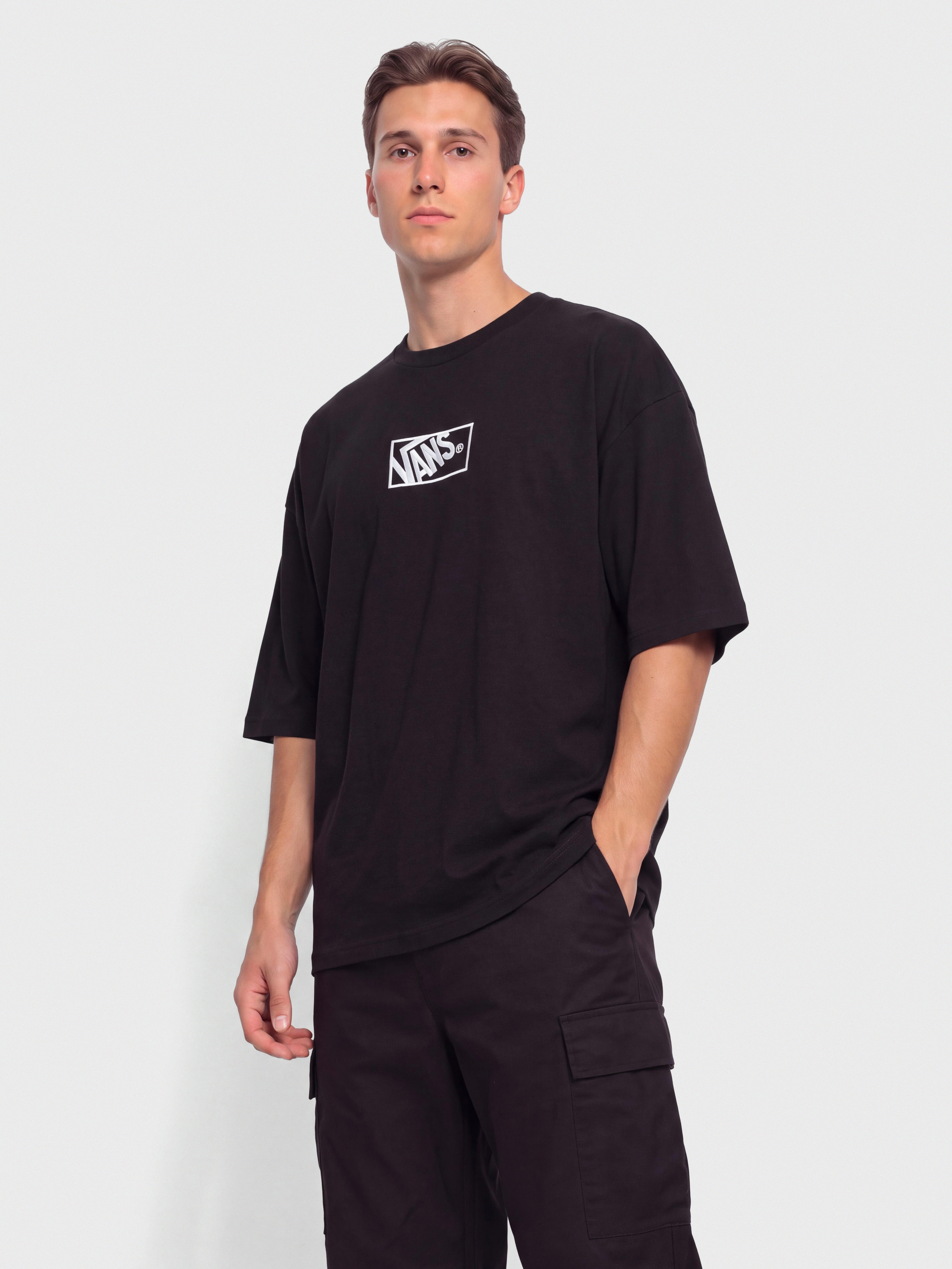 T-shirt Vans Blocked Box Loose (black)