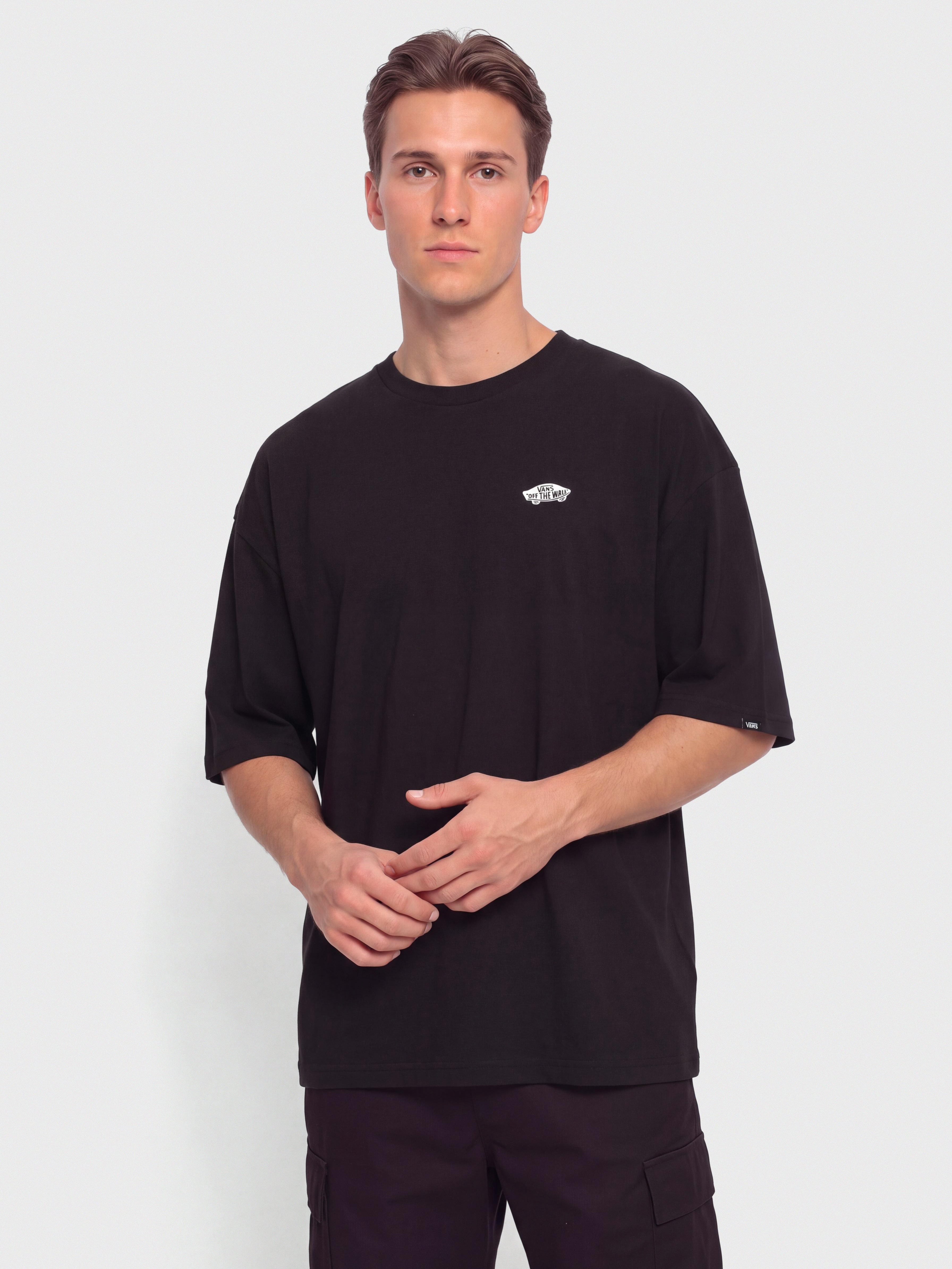 T-shirt Vans Style 76 II Loose (black/white)