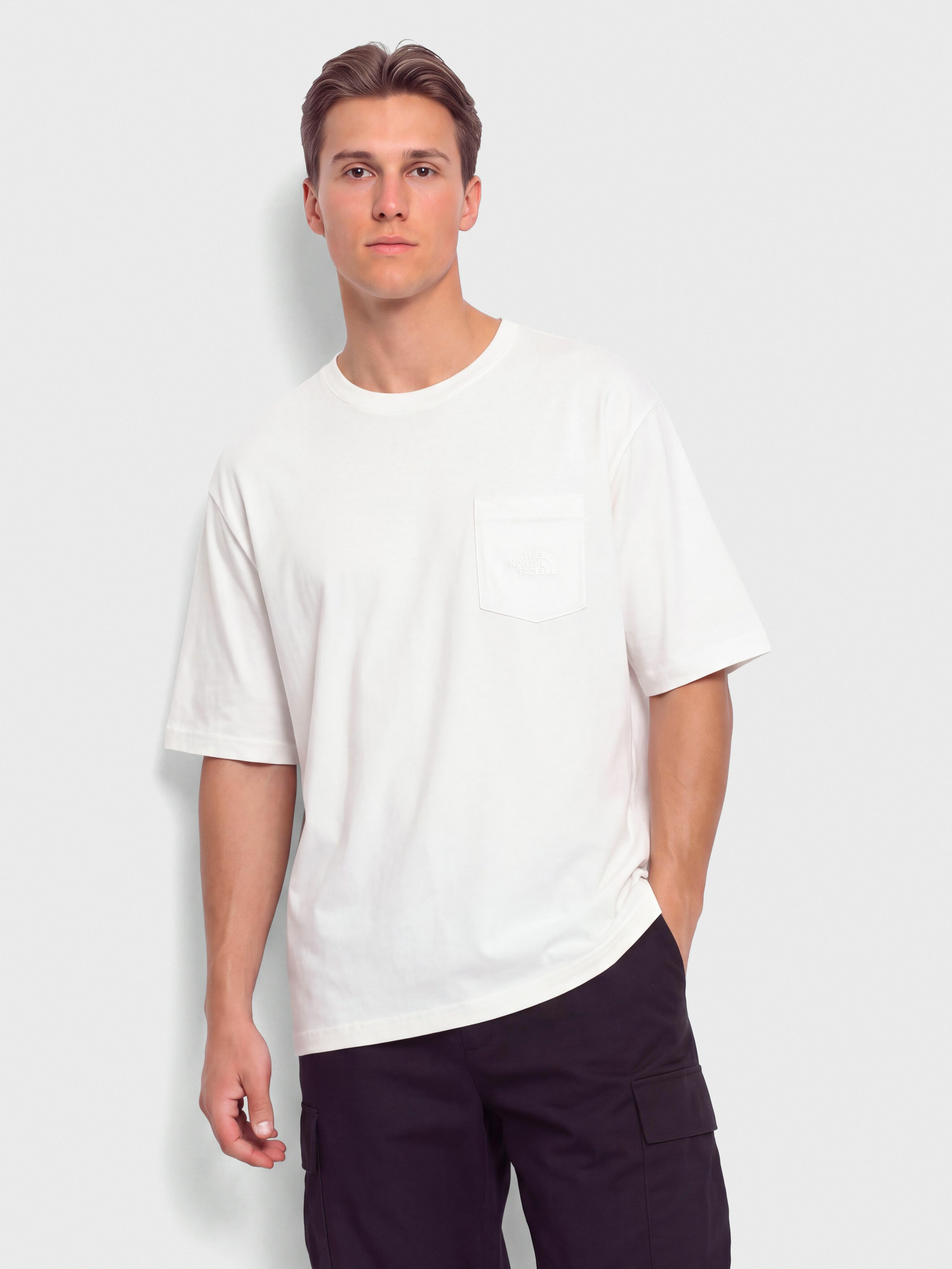 T-shirt The North Face Dome Relaxed Pocket (tnf white)