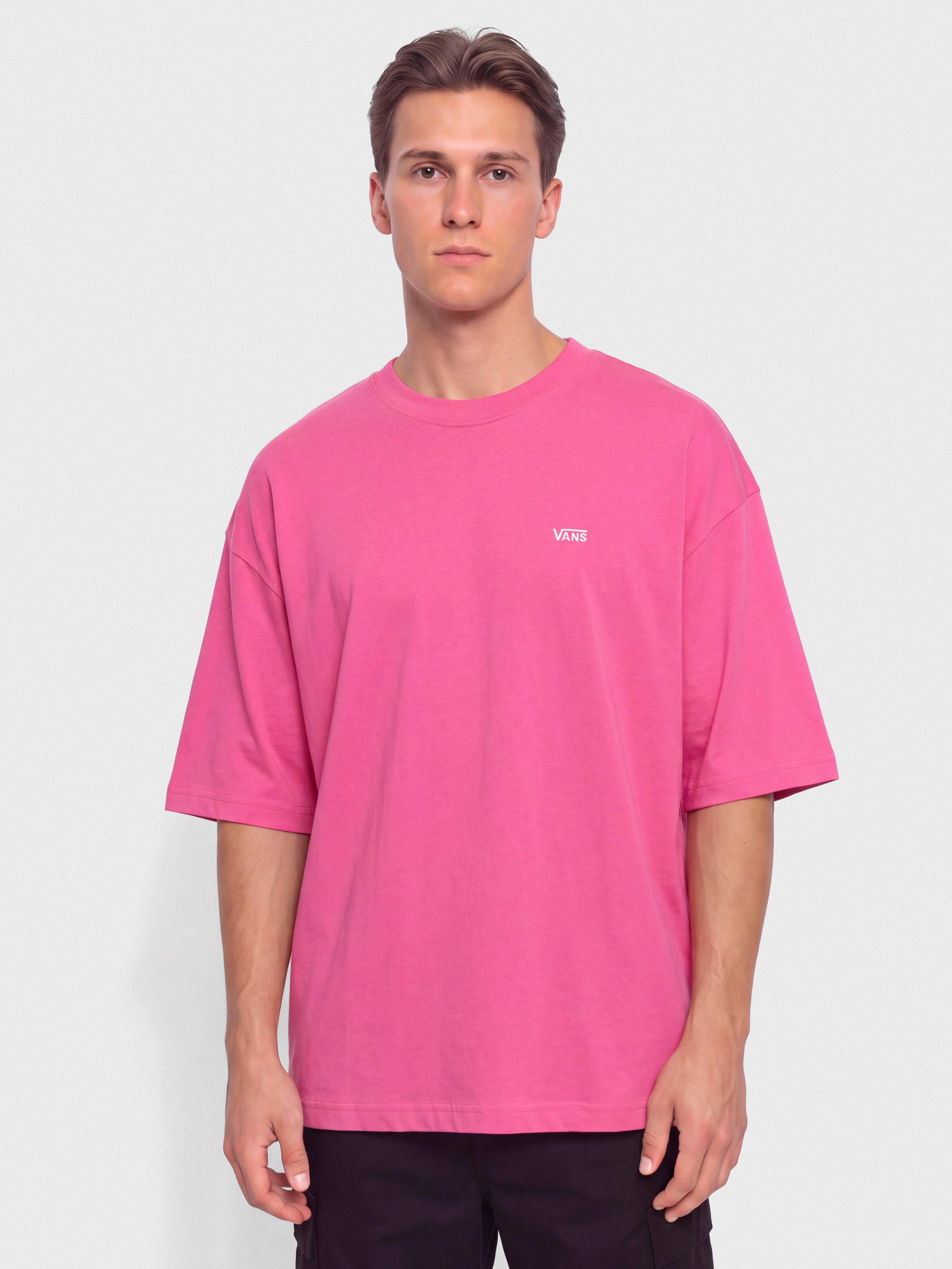 T-shirt Vans Left Chest II Loose (pink velvet)