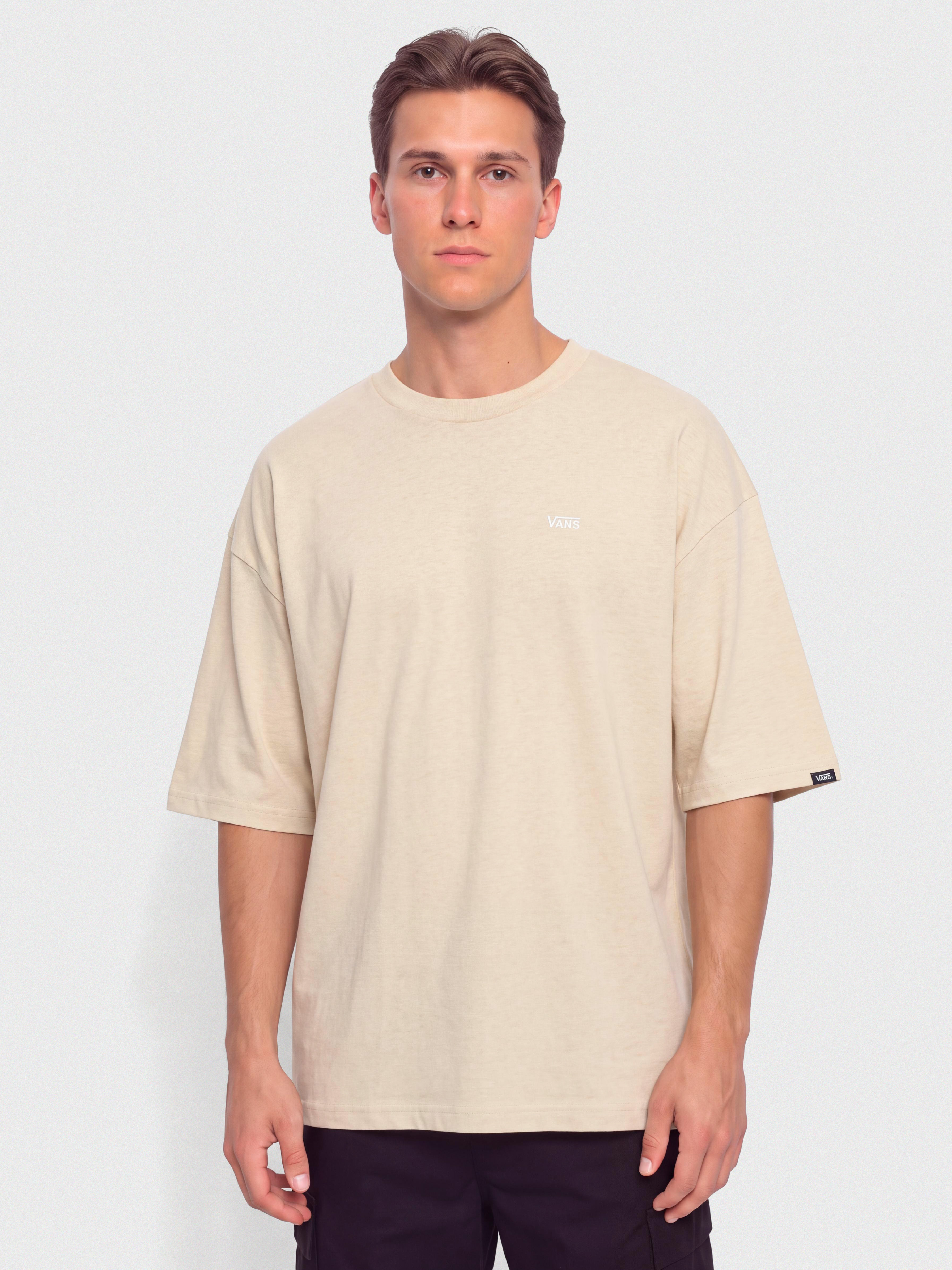 T-shirt Vans Left Chest II Loose (oatmeal)