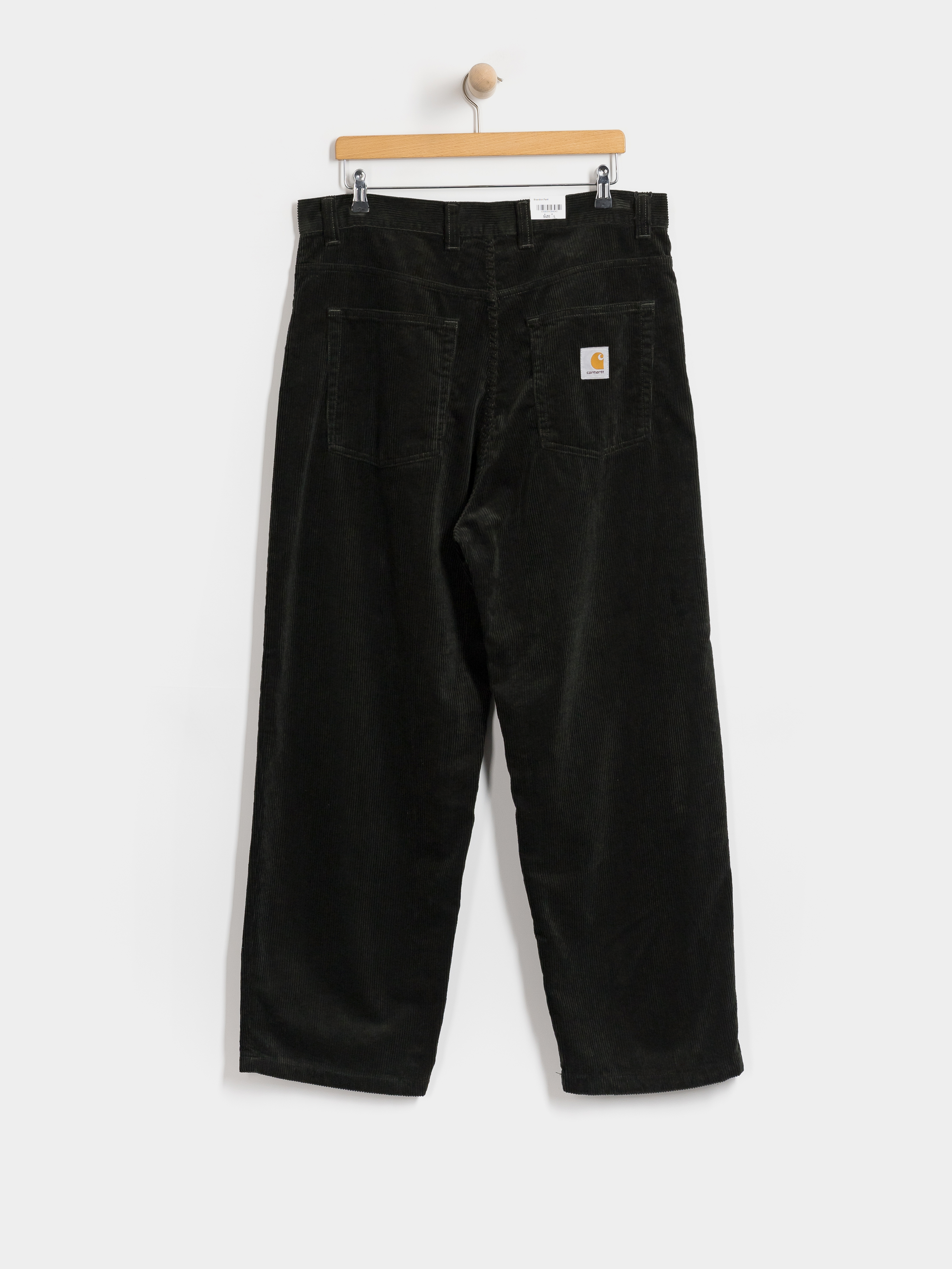 Spodnie Carhartt WIP Brandon (raven/rinsed)
