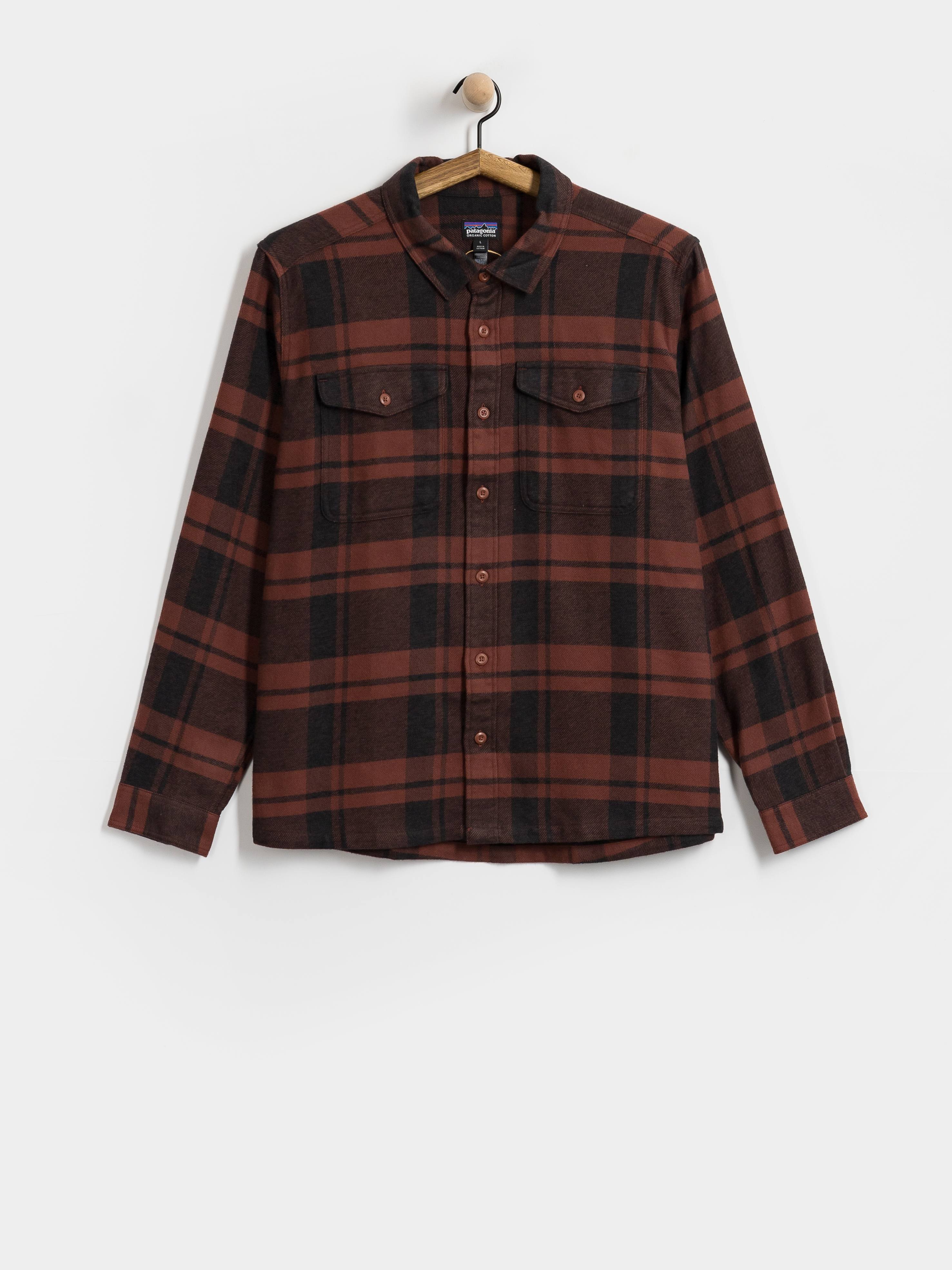 Koszula Patagonia Fjord Flannel (powder rusty red)