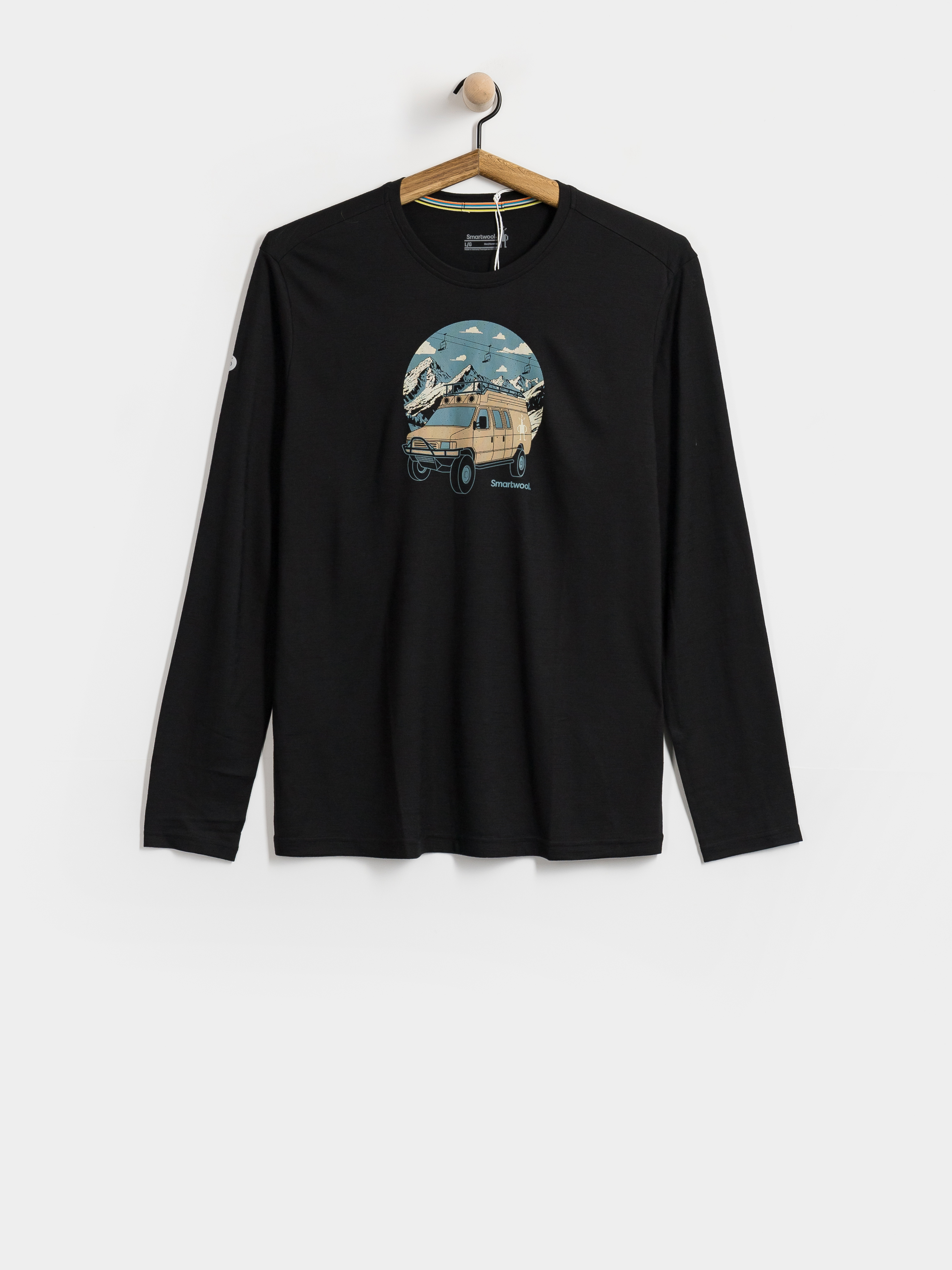 Longsleeve Smartwool First Chair Pursuit (black)