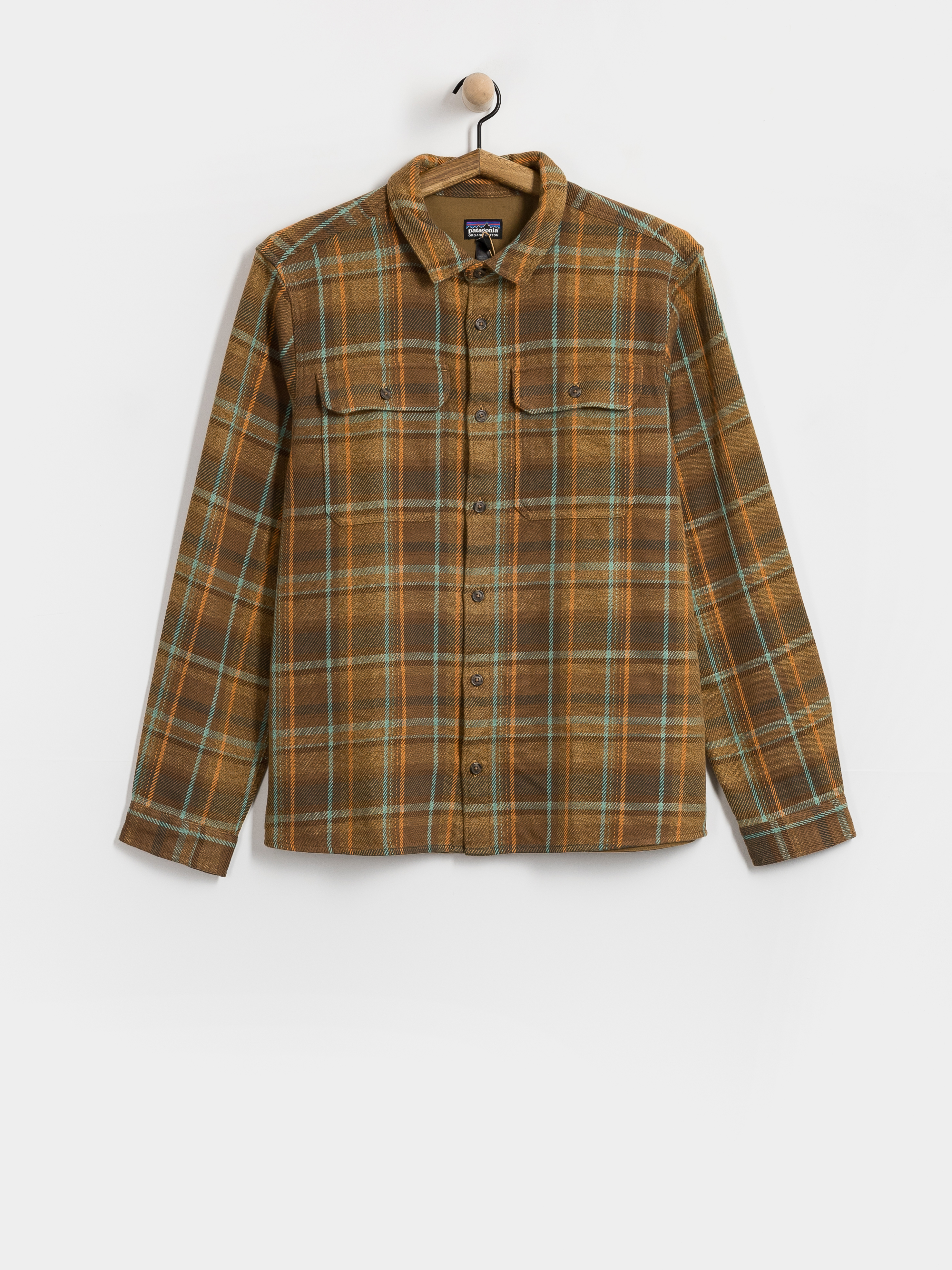 Koszula Patagonia Fjord Loft (avalanche berm brown)