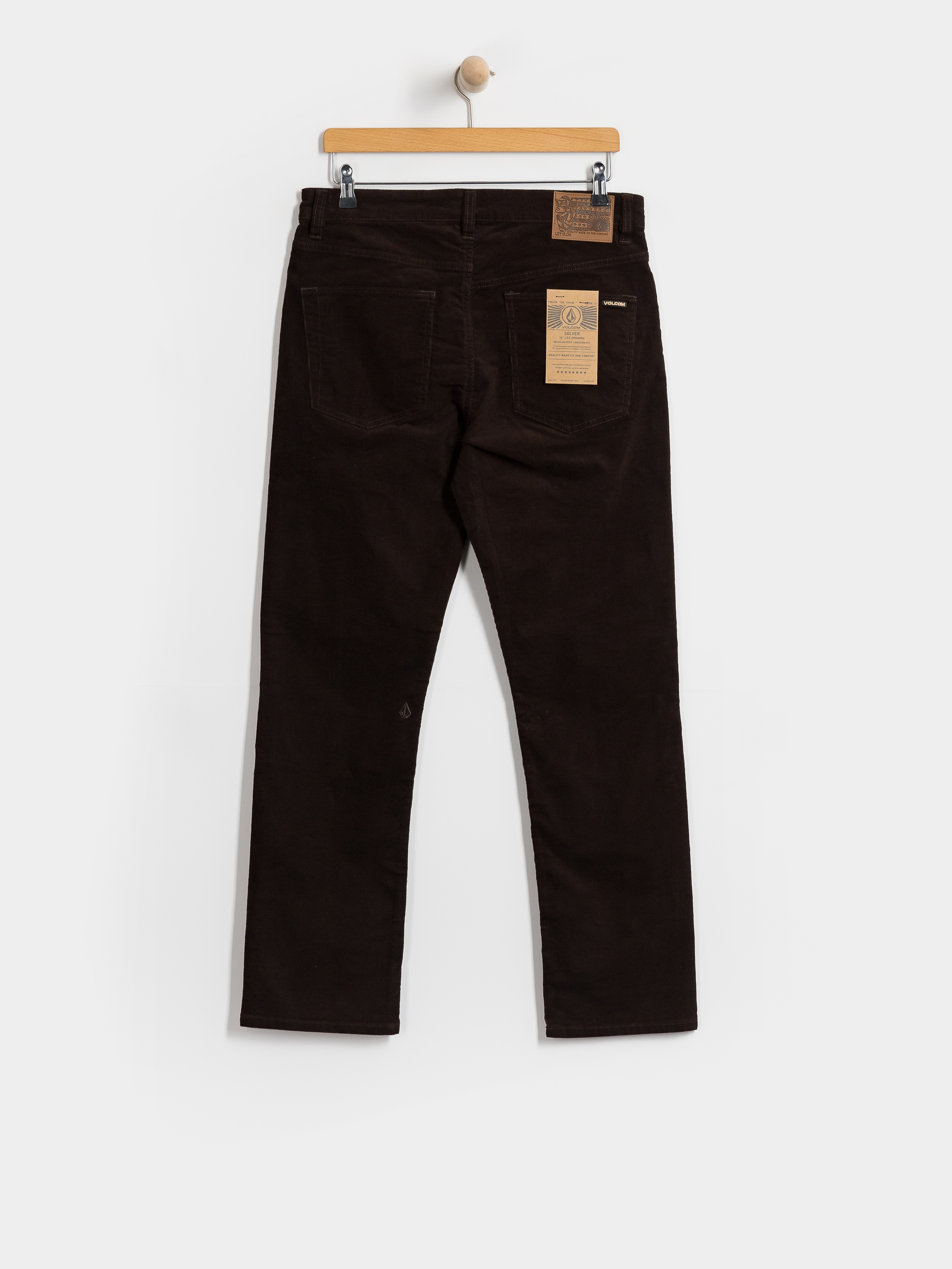 Spodnie Volcom Solver 5 Pocket Cord (cacao)