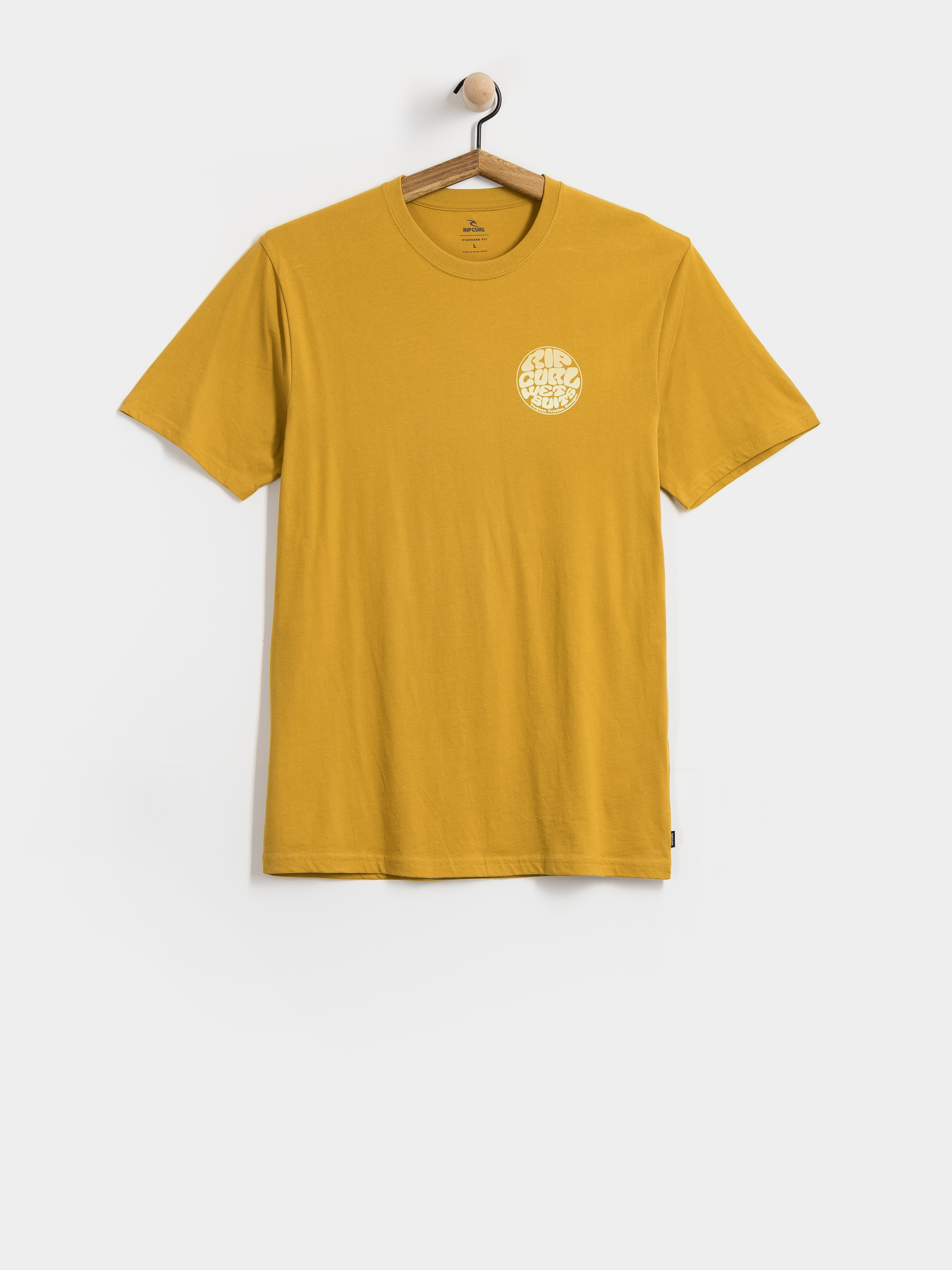T-shirt Rip Curl Wettie Passage Icon (mustard gold)