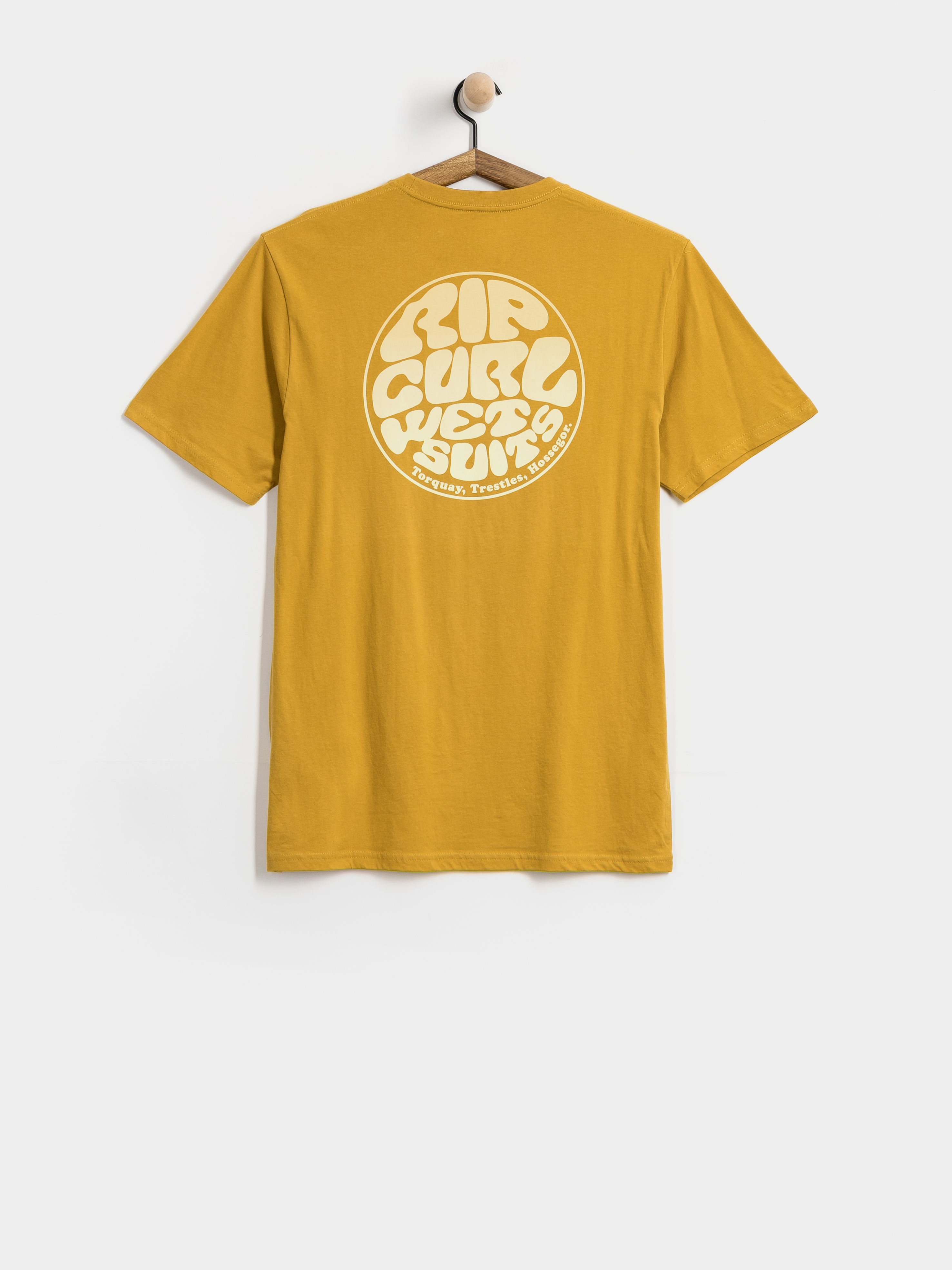 T-shirt Rip Curl Wettie Passage Icon (mustard gold)