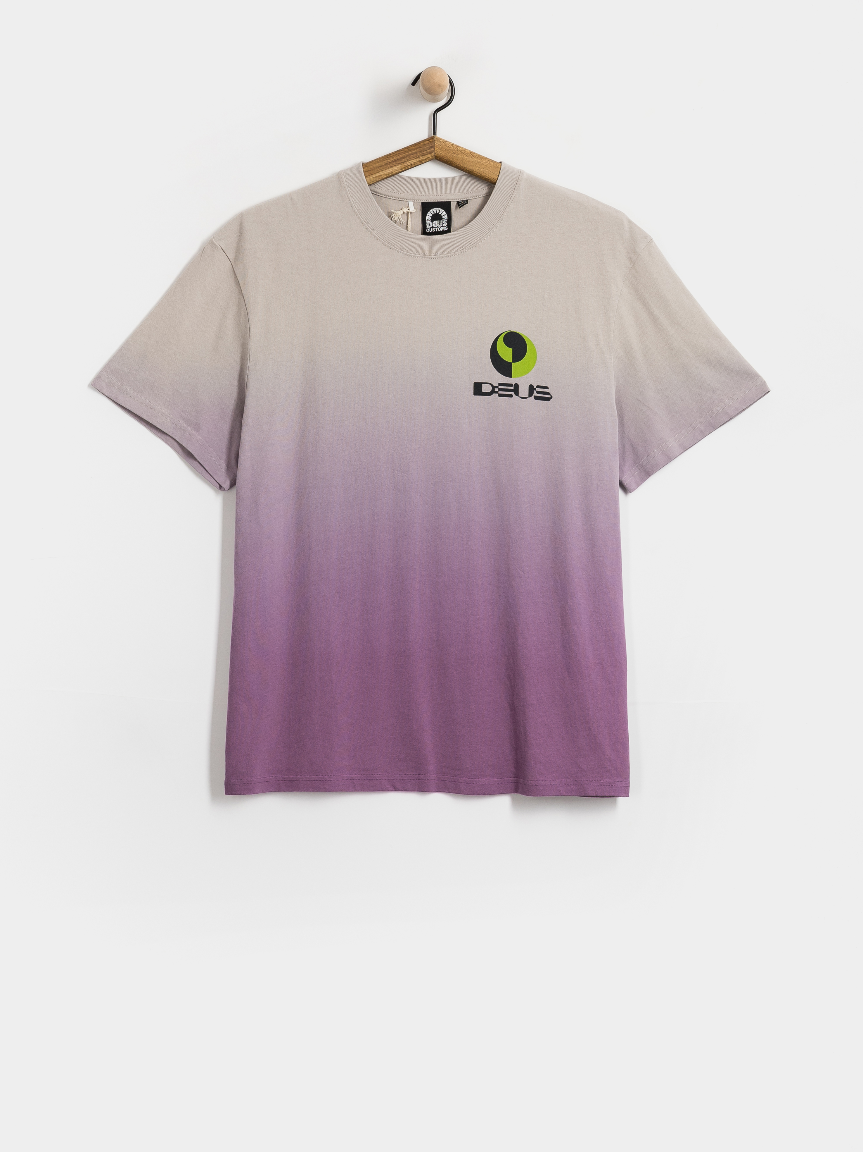 T-shirt Deus Ex Machina Refractor (grape gradient)