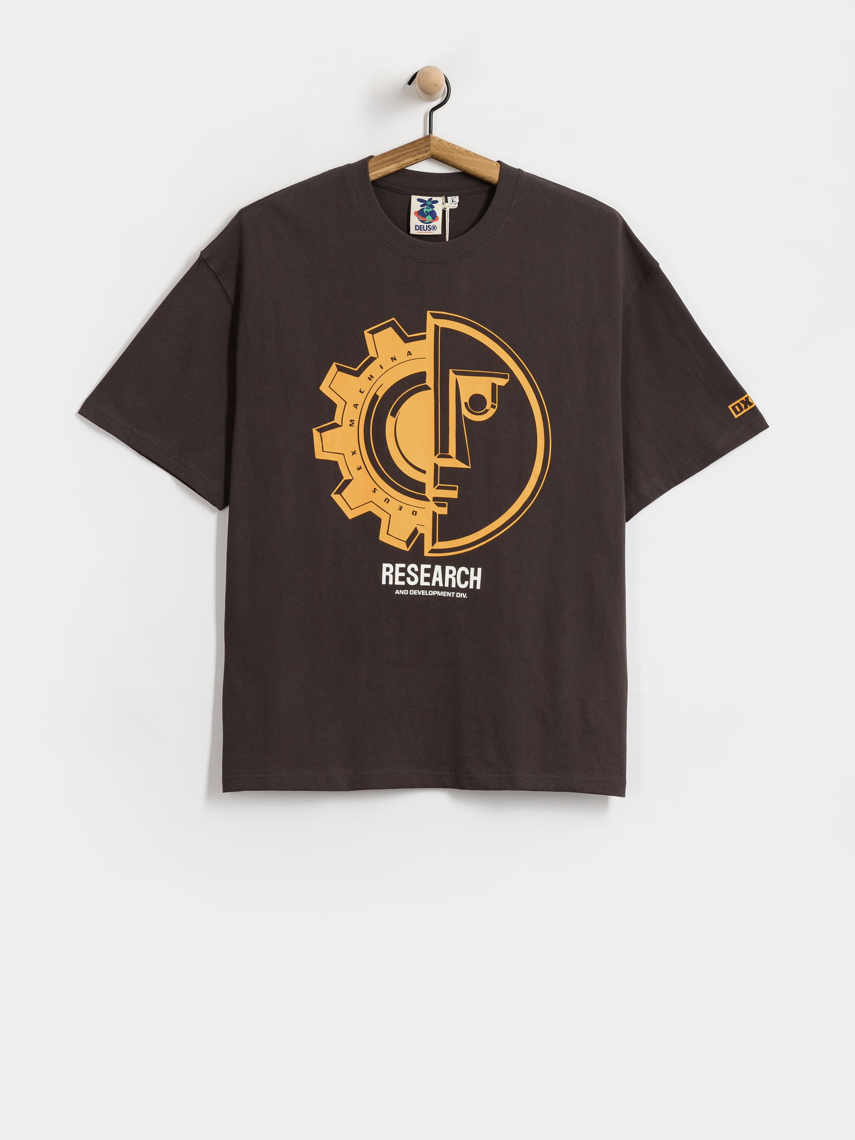 T-shirt Deus Ex Machina Utility Os (anthracite grey)
