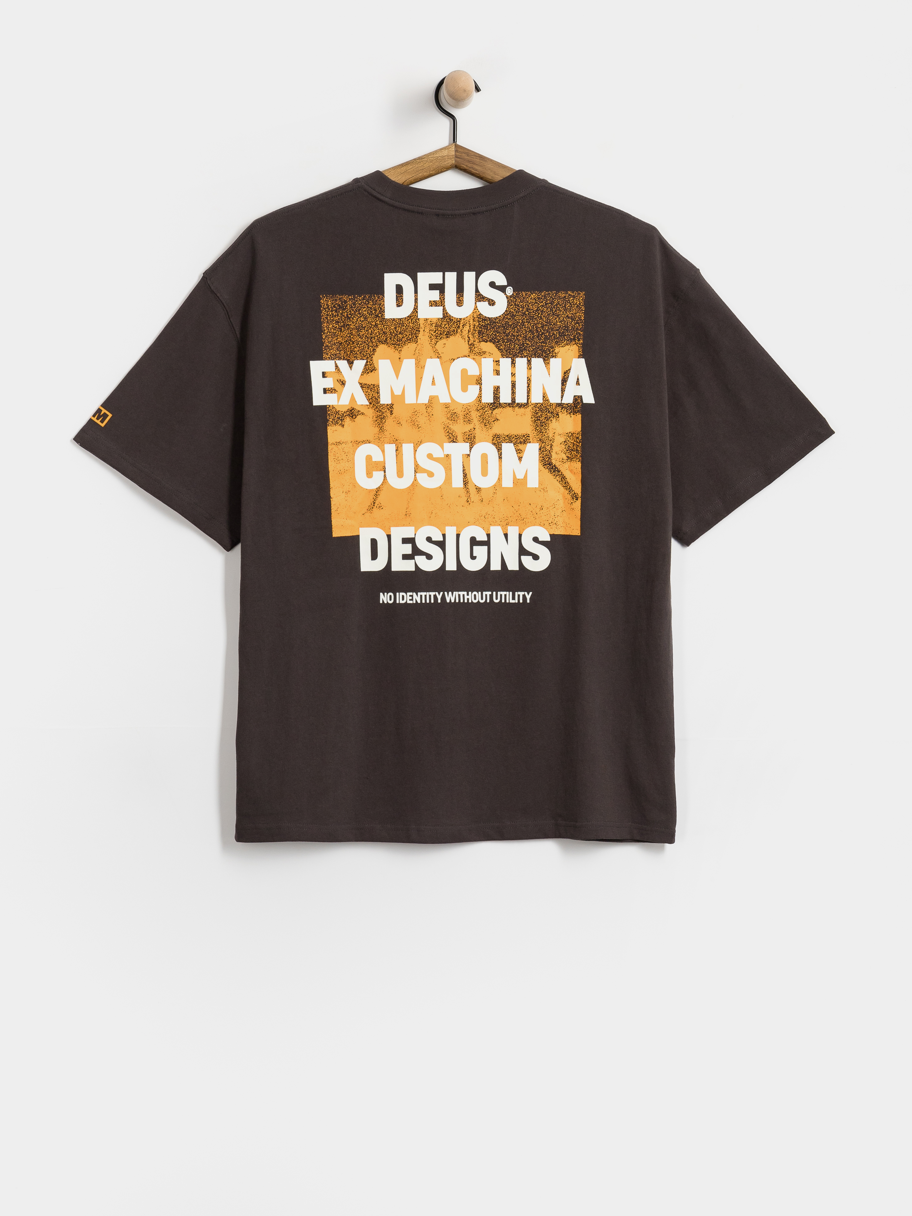 T-shirt Deus Ex Machina Utility Os (anthracite grey)