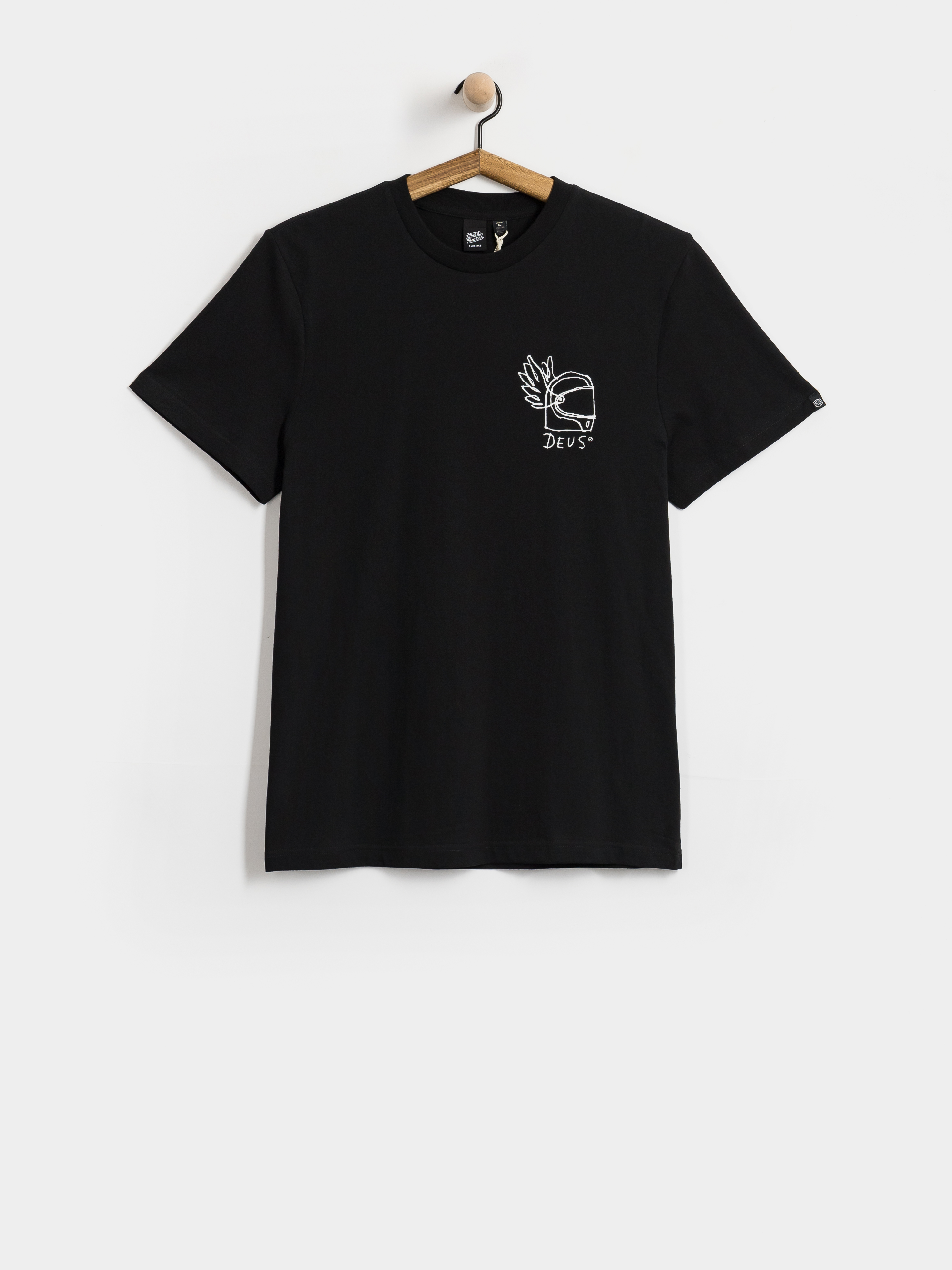 T-shirt Deus Ex Machina Harajuku Helmet (black)