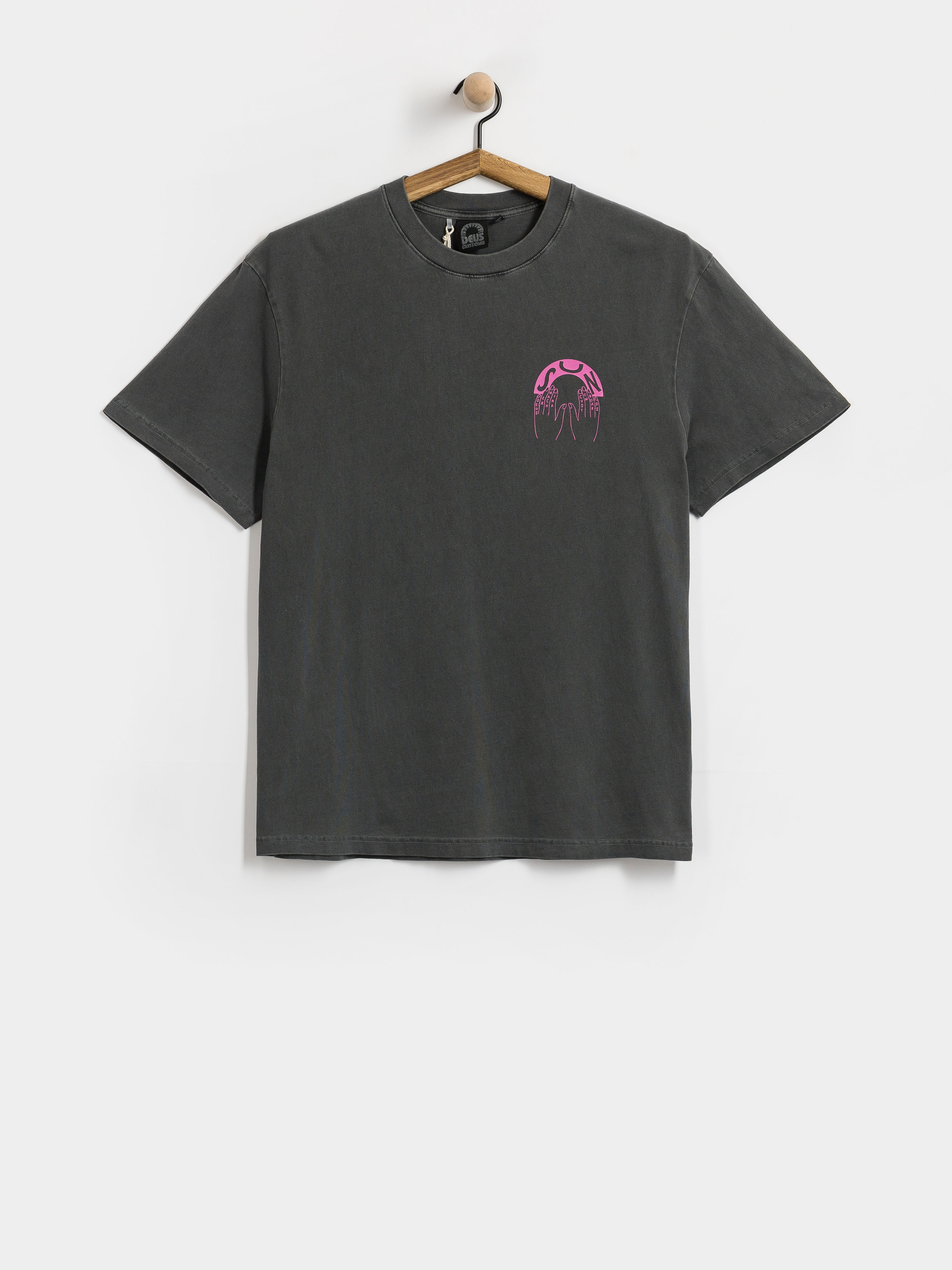 T-shirt Deus Ex Machina Catchin Rays (anthracite grey)