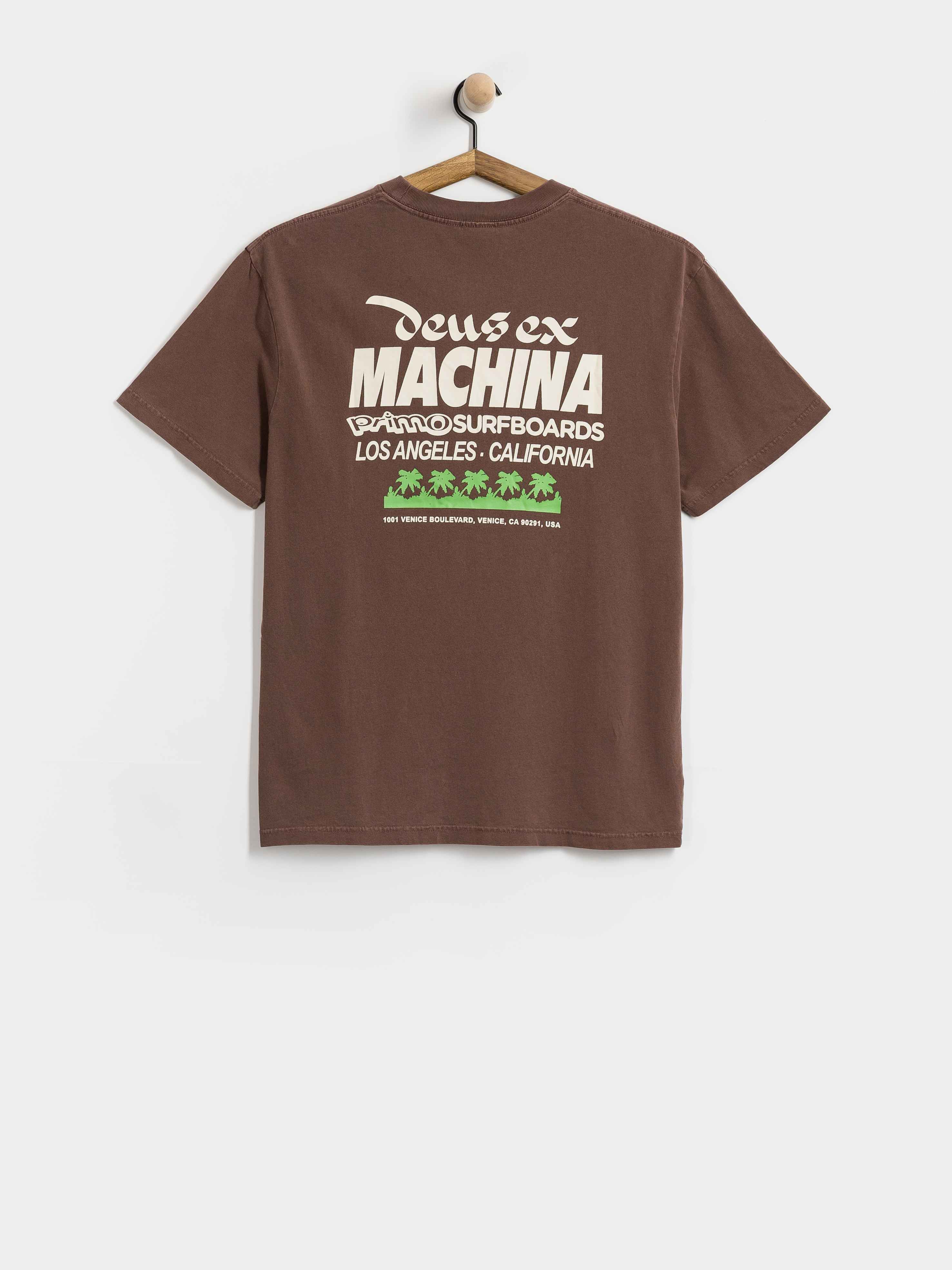 T-shirt Deus Ex Machina Primo (brown)