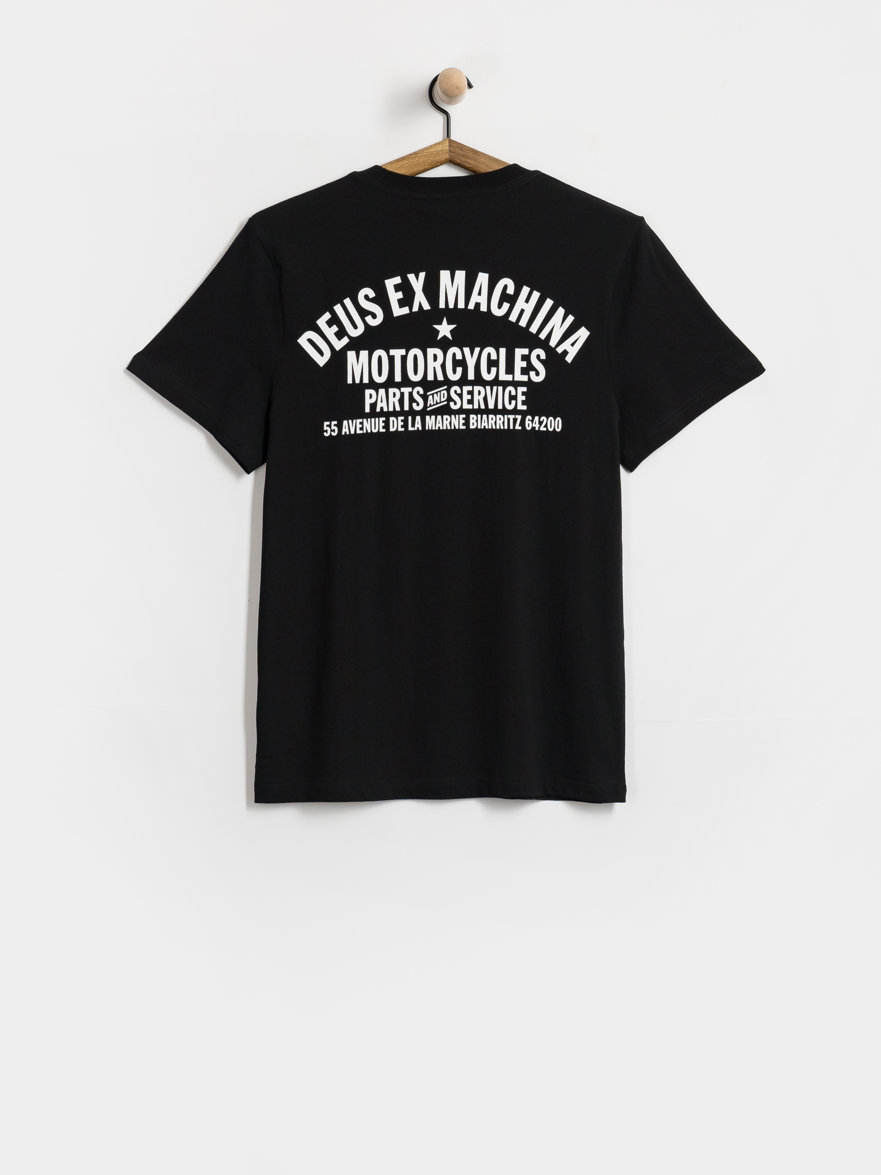 T-shirt Deus Ex Machina Biarritz Address (black)