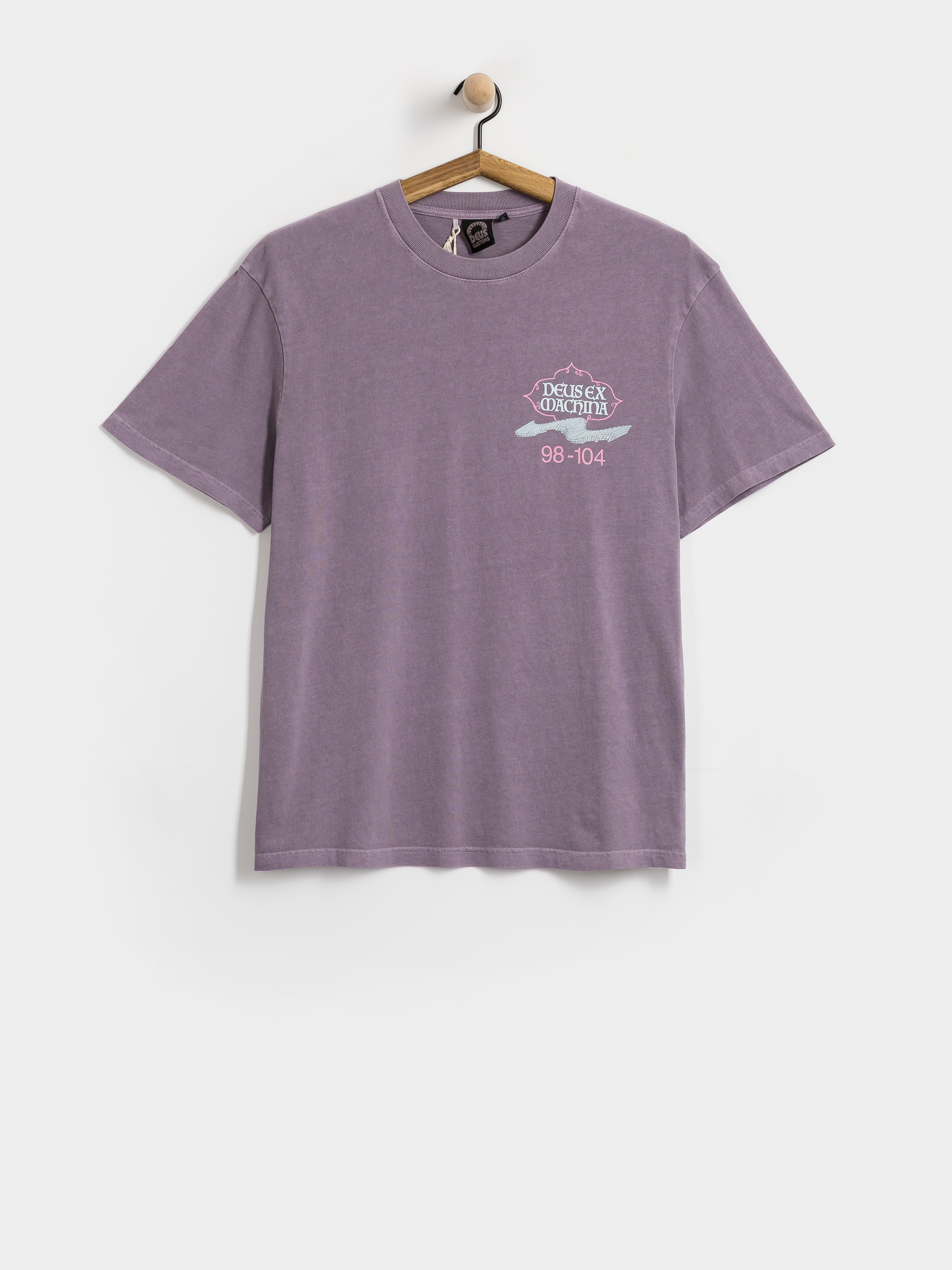 T-shirt Deus Ex Machina Easy Peacey (grape purple)